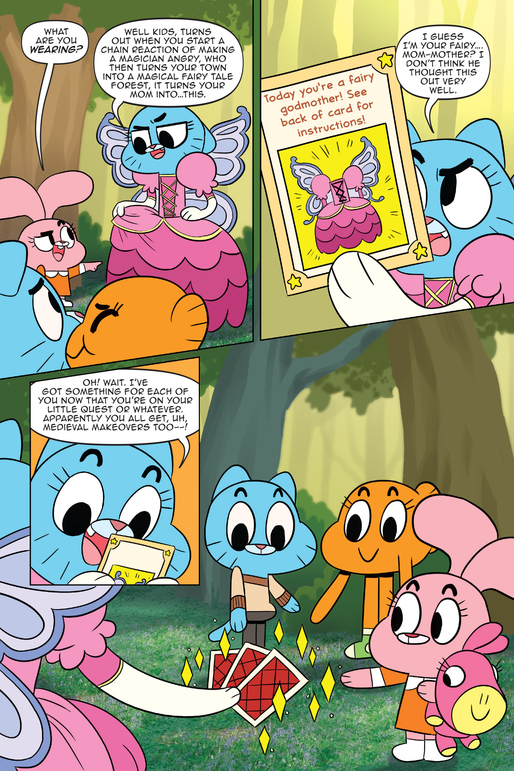 Read online The Amazing World of Gumball: Fairy Tale Trouble comic -  Issue # Full - 43