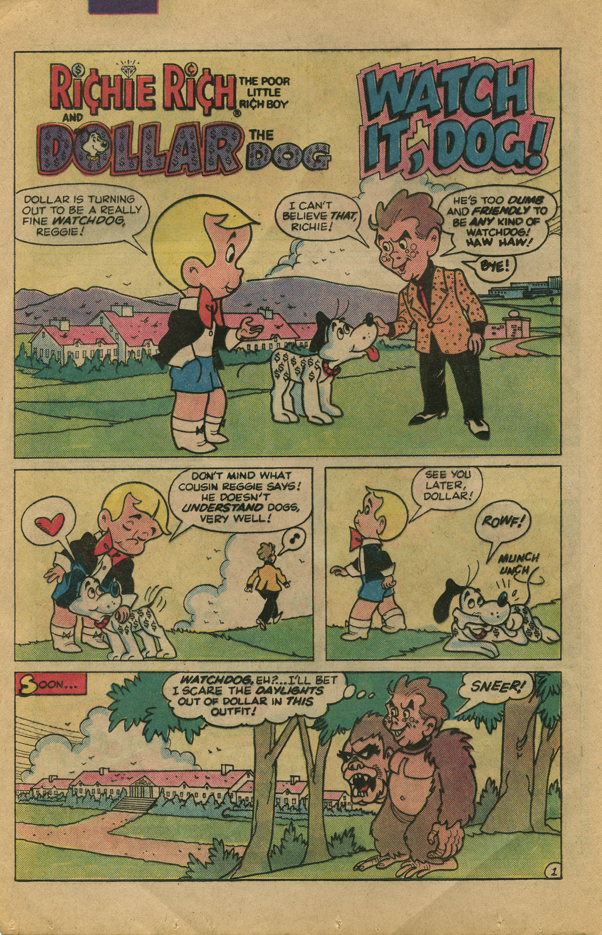 Read online Richie Rich & Dollar the Dog comic -  Issue #19 - 12