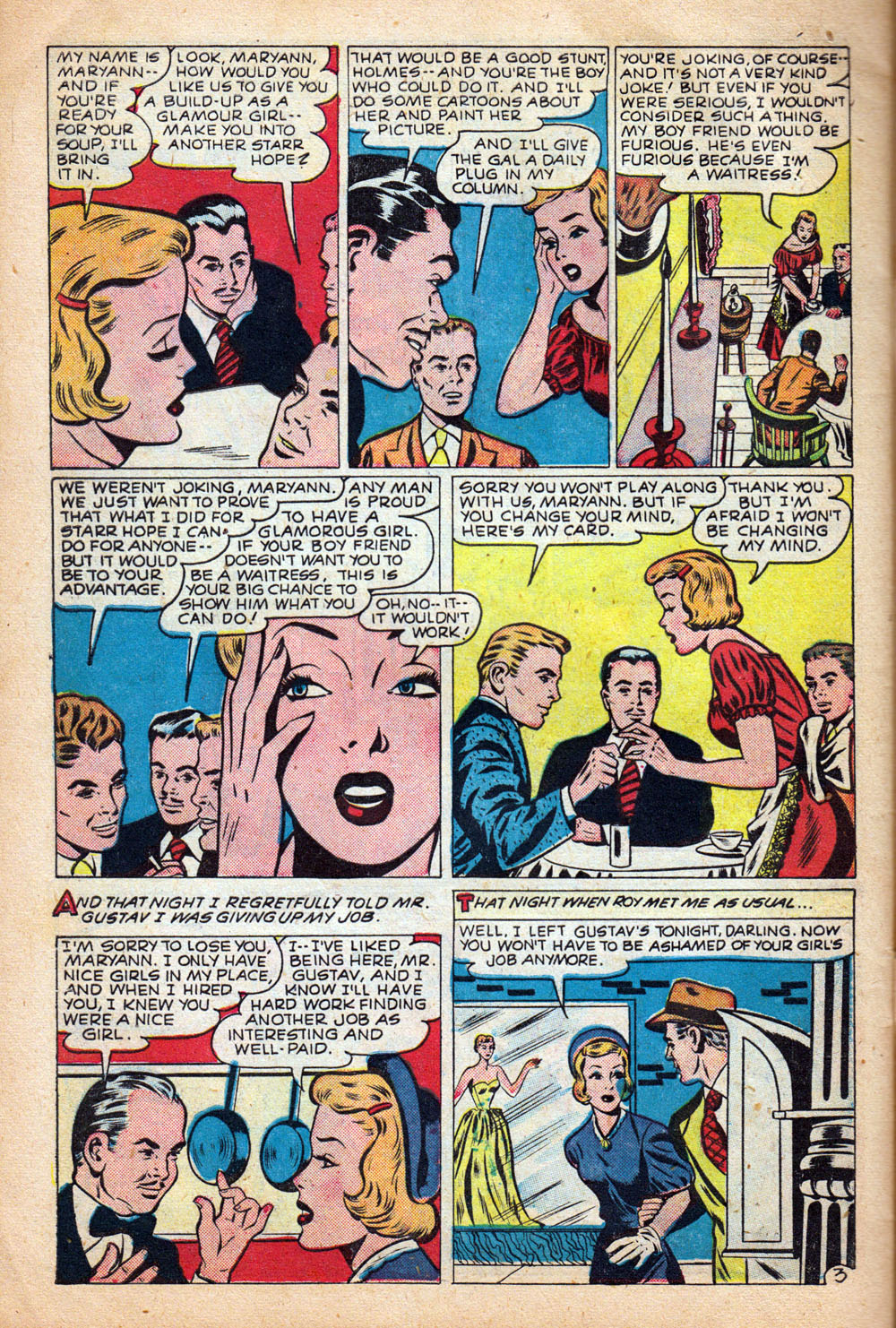 Read online Glamorous Romances comic -  Issue #47 - 30