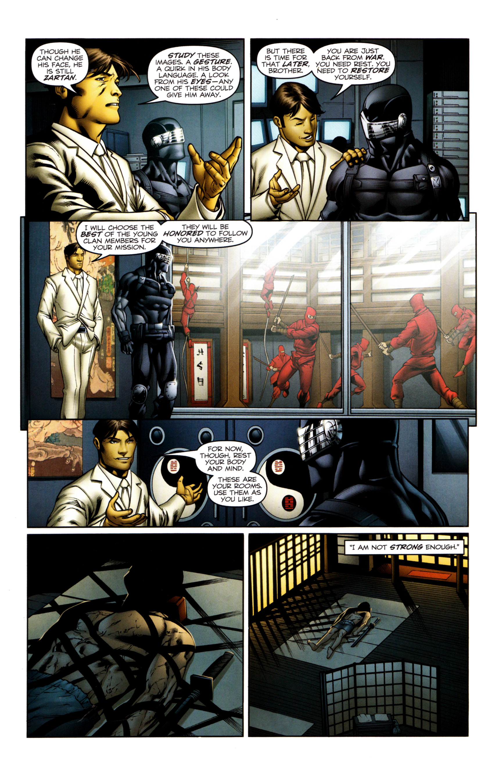 Read online Snake Eyes and Storm Shadow comic -  Issue #13 - 8