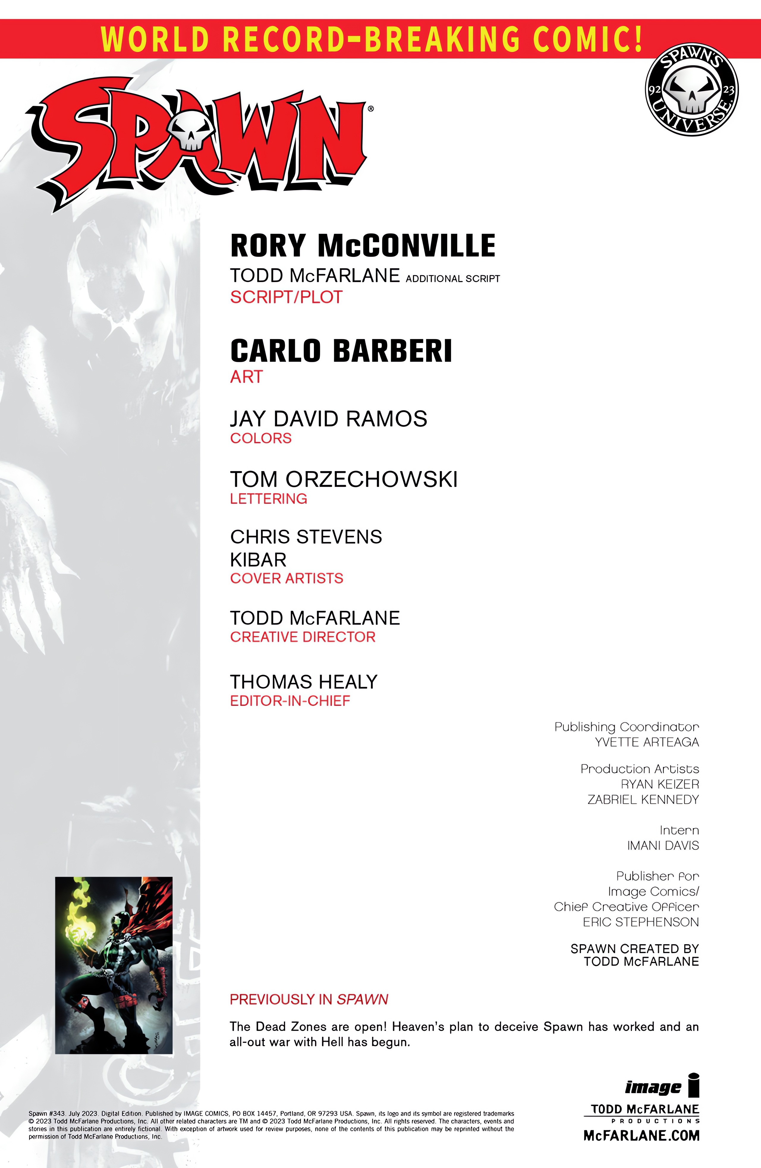 Read online Spawn comic -  Issue #343 - 3