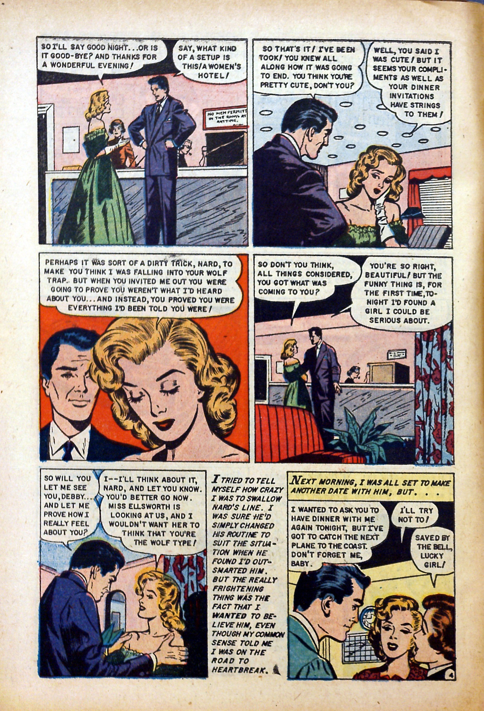 Read online Glamorous Romances comic -  Issue #79 - 6