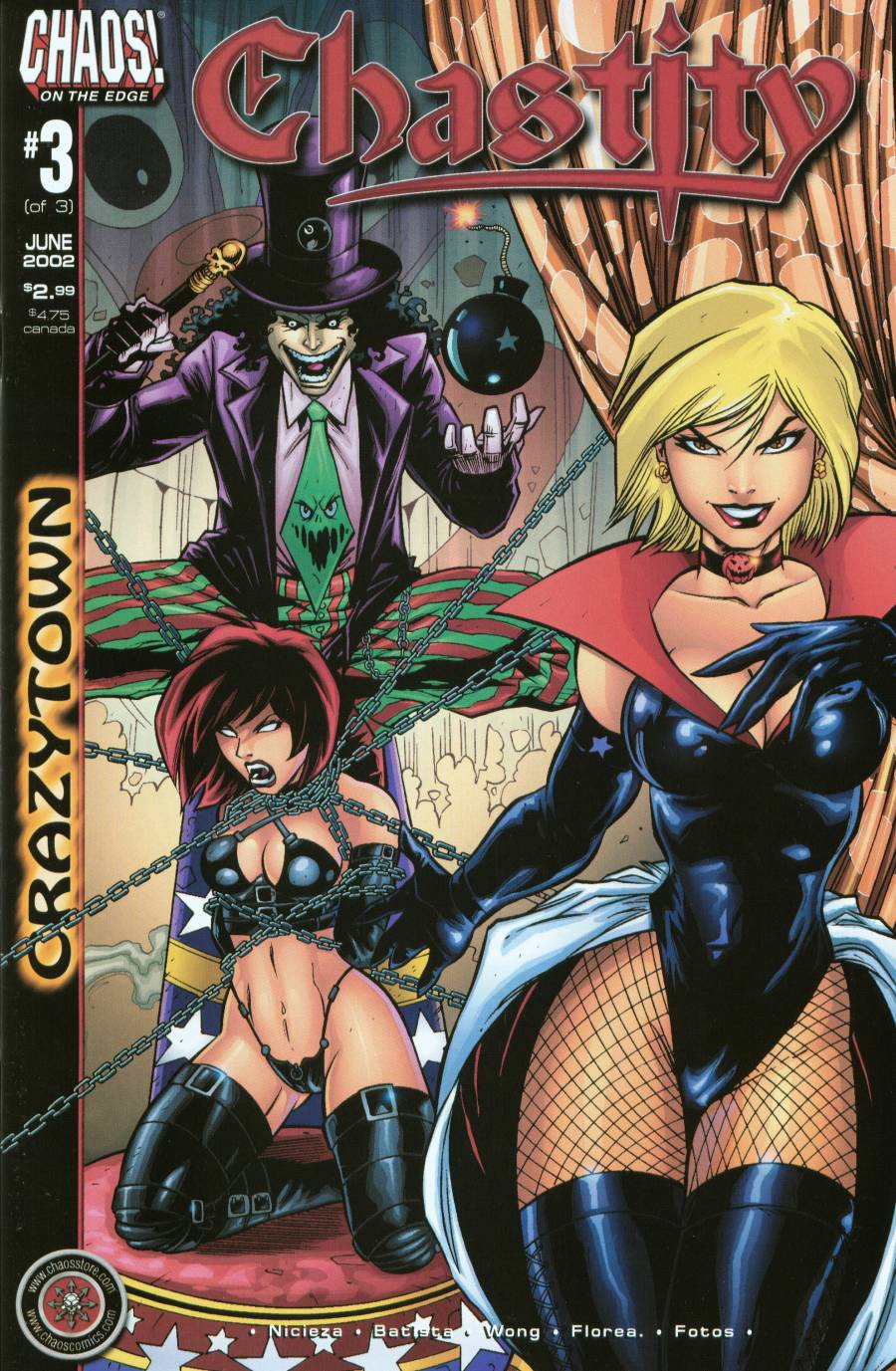 Read online Chastity: Crazytown comic -  Issue #3 - 1