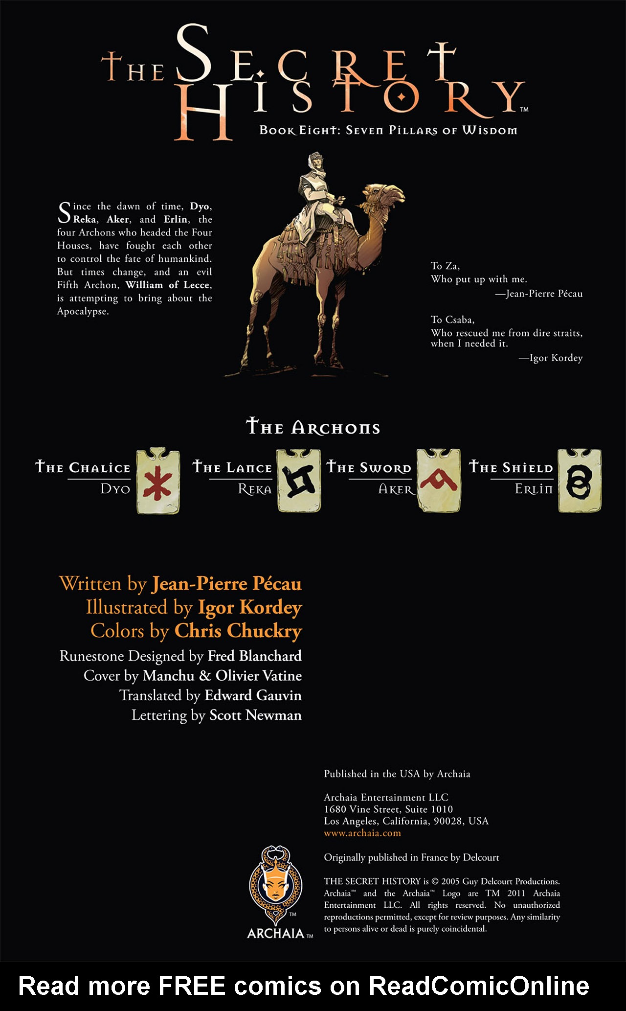 Read online The Secret History comic -  Issue #8 - 3