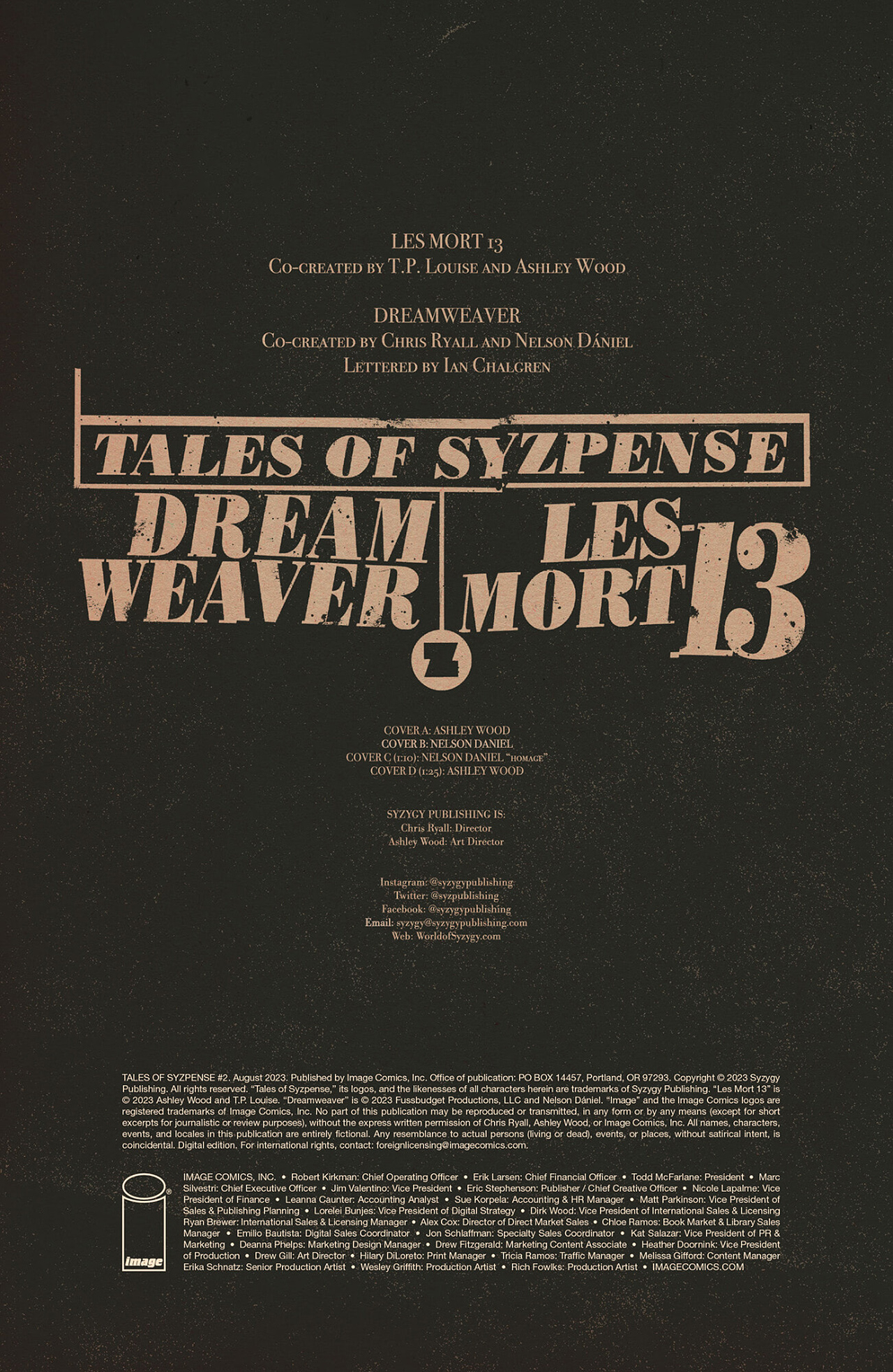 Read online Tales of Syzpense comic -  Issue #2 - 2
