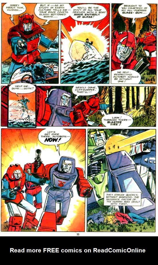 Read online The Transformers (UK) comic -  Issue #48 - 9