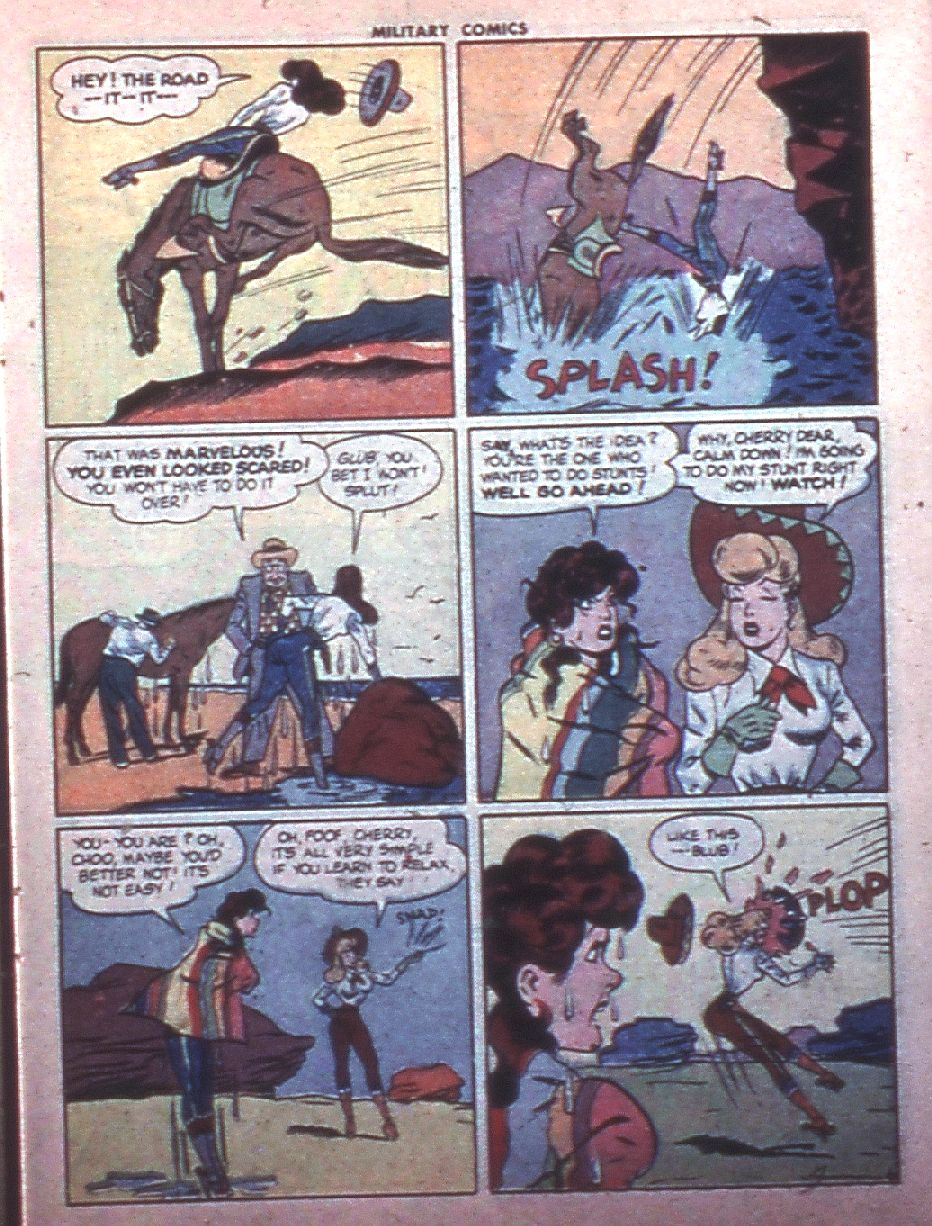 Read online Military Comics comic -  Issue #43 - 23