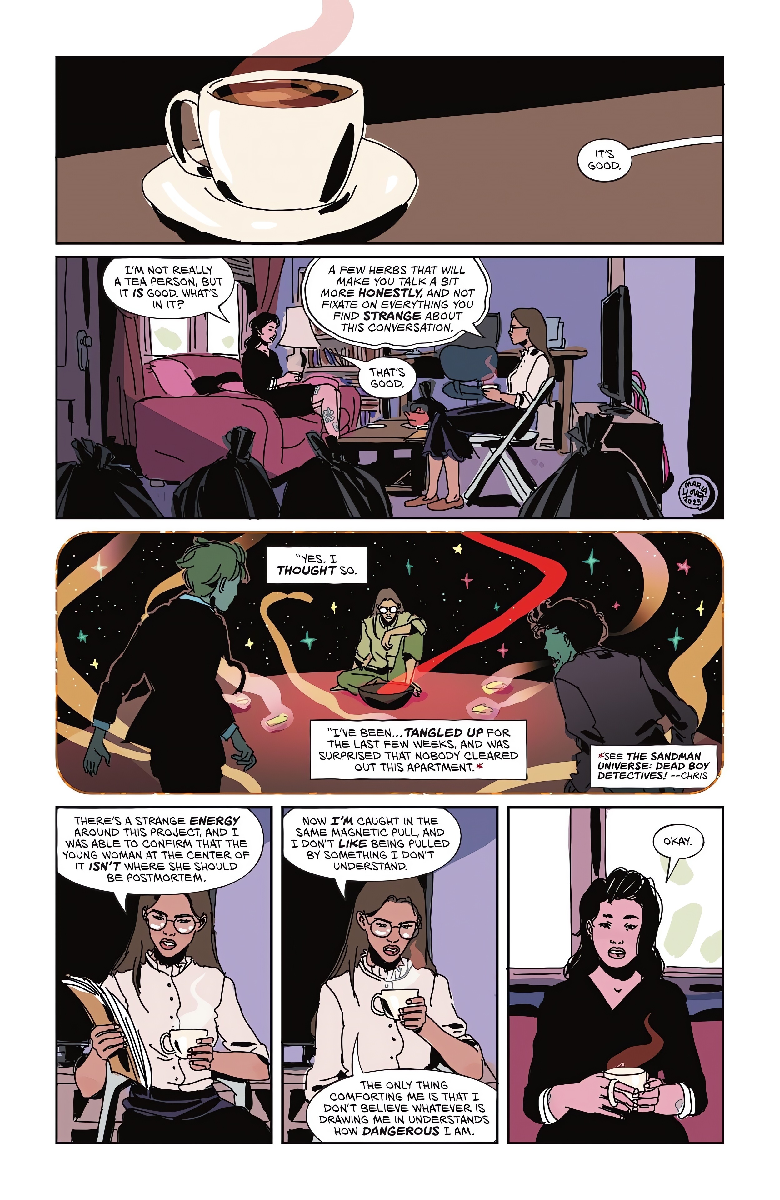 Read online The Sandman Universe Special: Thessaly comic -  Issue # Full - 12