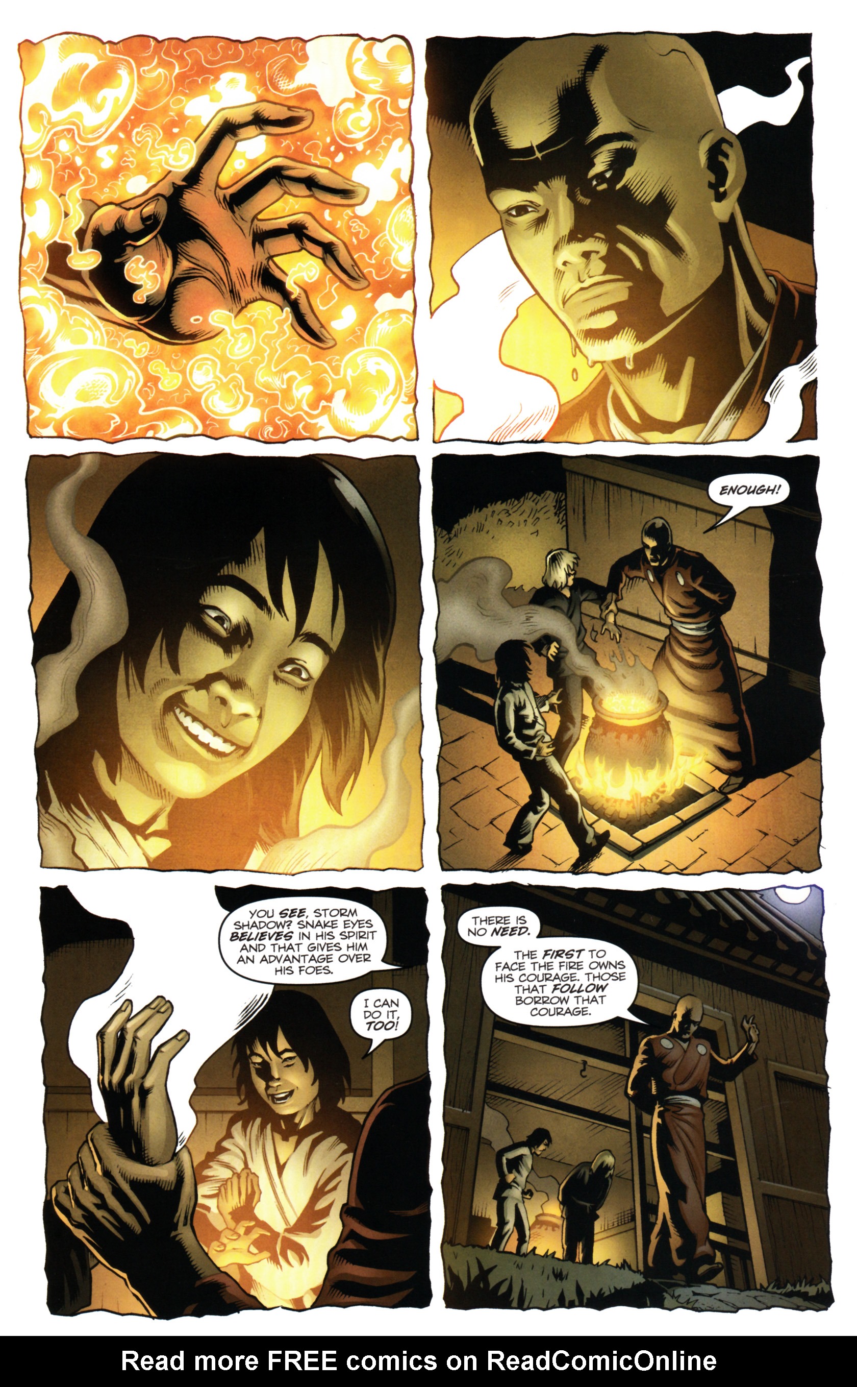 Read online Snake Eyes and Storm Shadow comic -  Issue #14 - 9