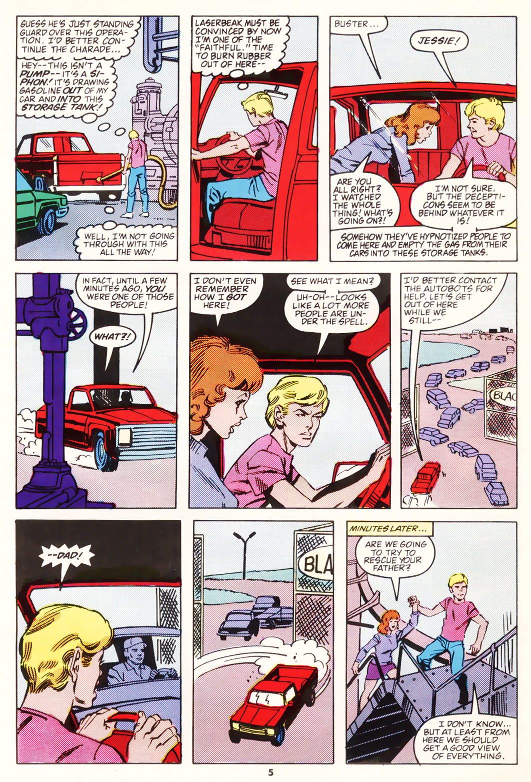 Read online The Transformers (UK) comic -  Issue #129 - 5