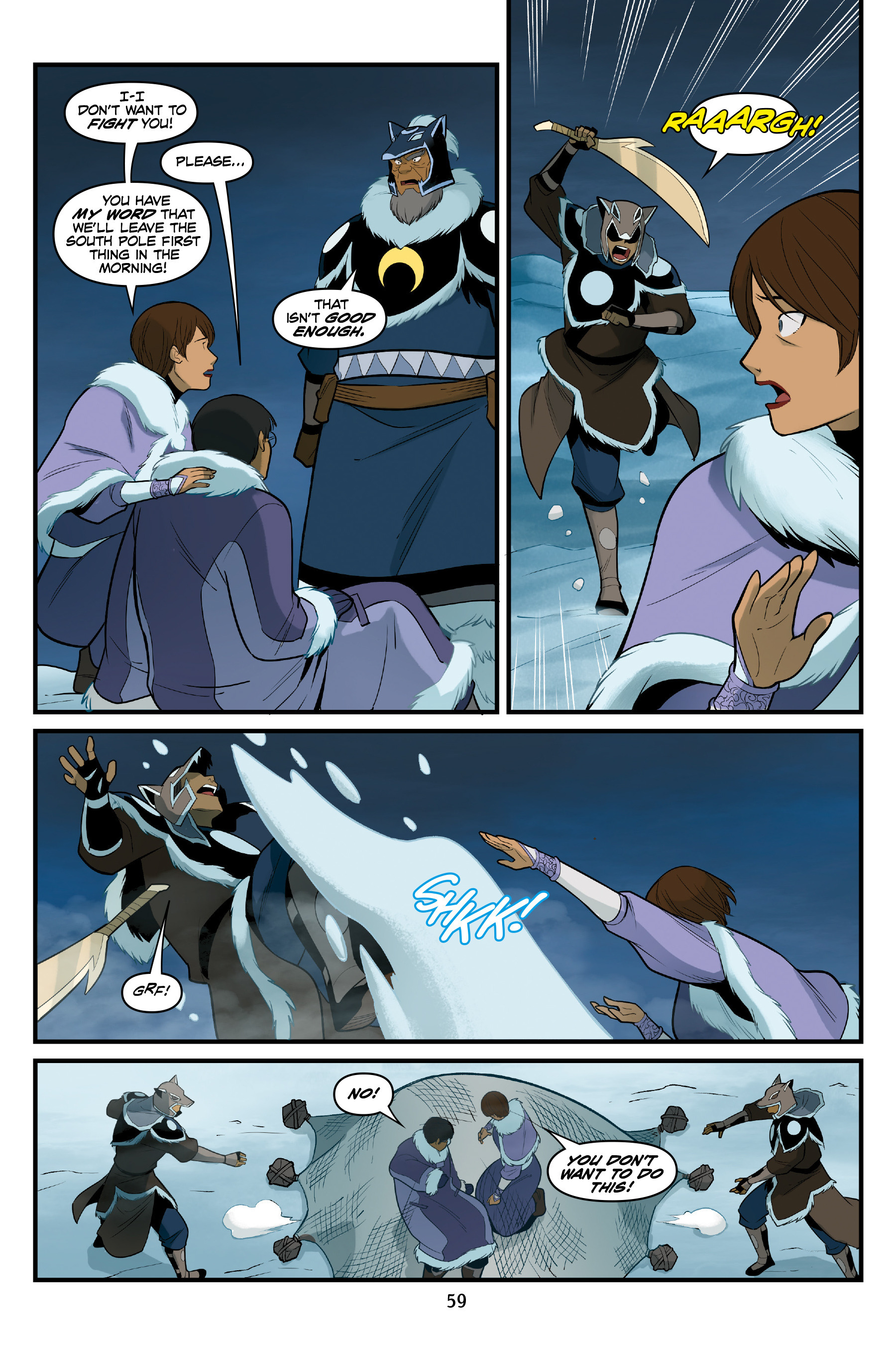 Read online Nickelodeon Avatar: The Last Airbender - North and South comic -  Issue #2 - 59