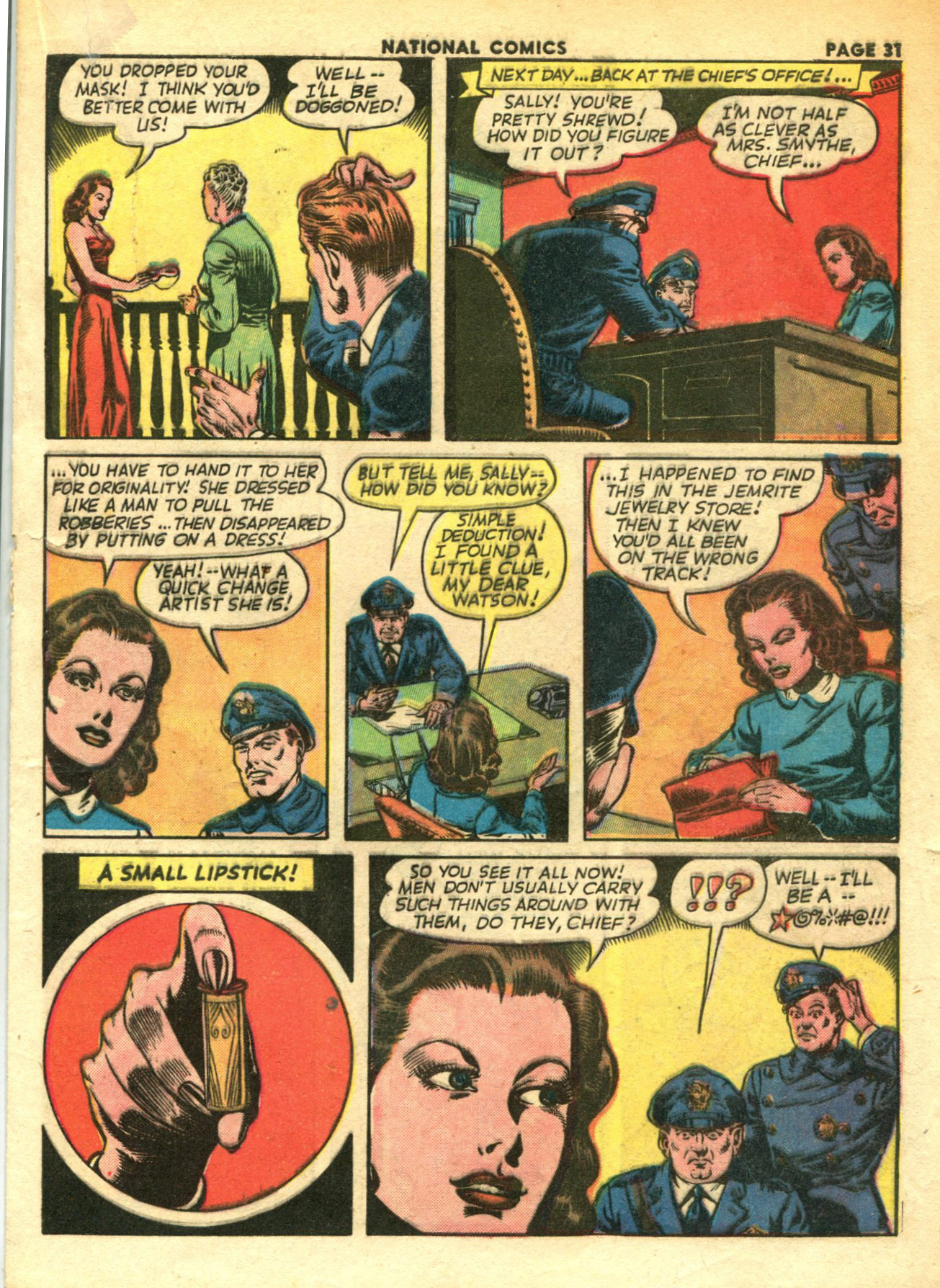 Read online National Comics comic -  Issue #33 - 33