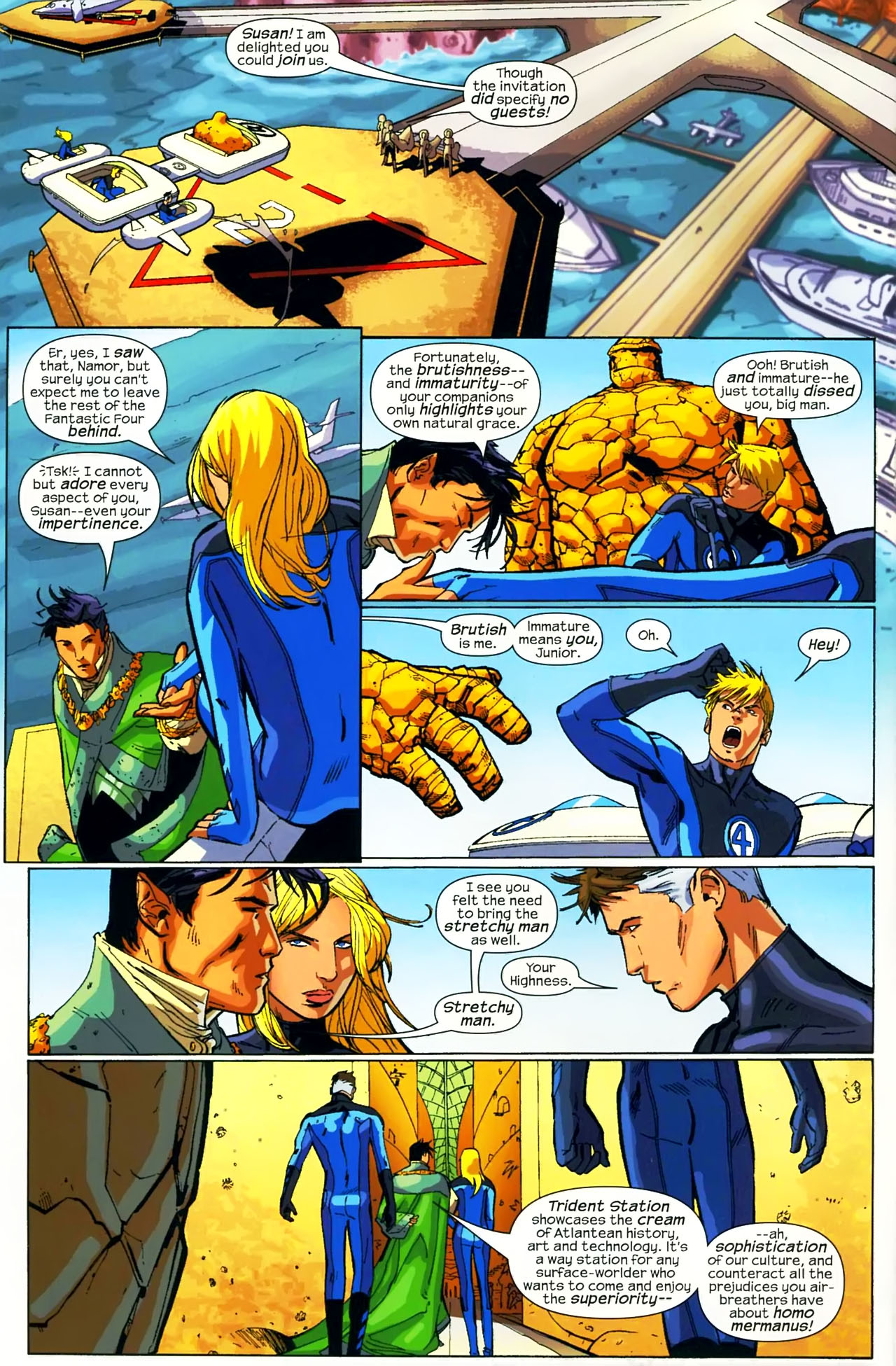 Read online Marvel Adventures Fantastic Four comic -  Issue #24 - 3