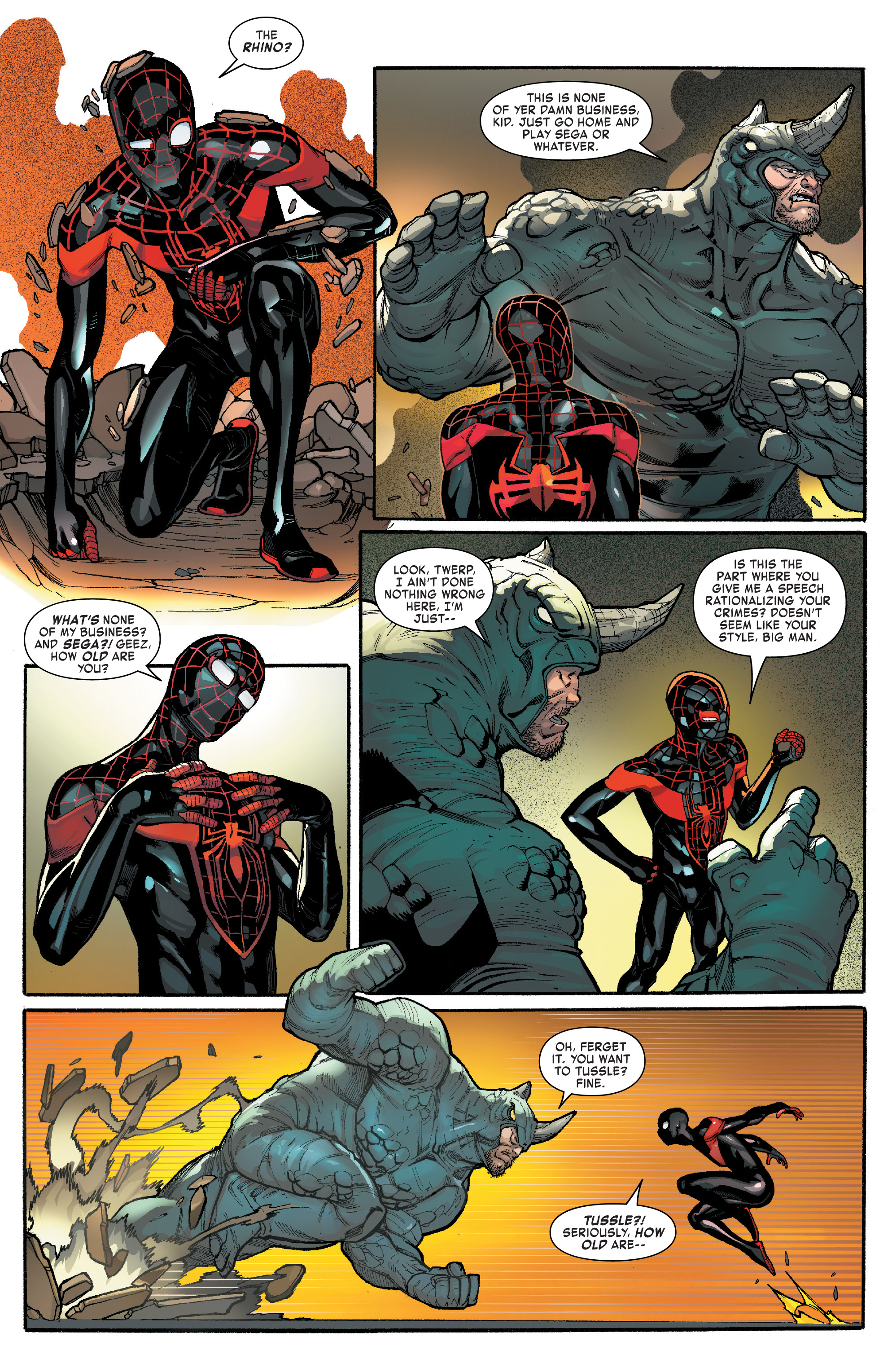 Read online Miles Morales: Spider-Man By Saladin Ahmed Omnibus comic -  Issue # TPB (Part 1) - 19