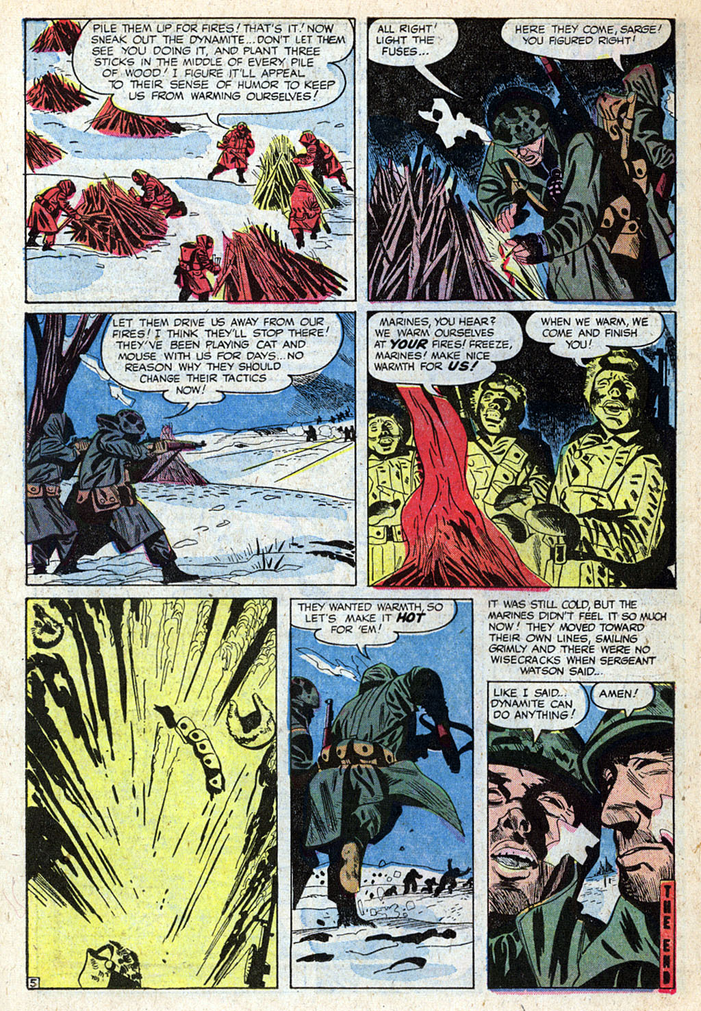 Read online Marines in Action comic -  Issue #8 - 14