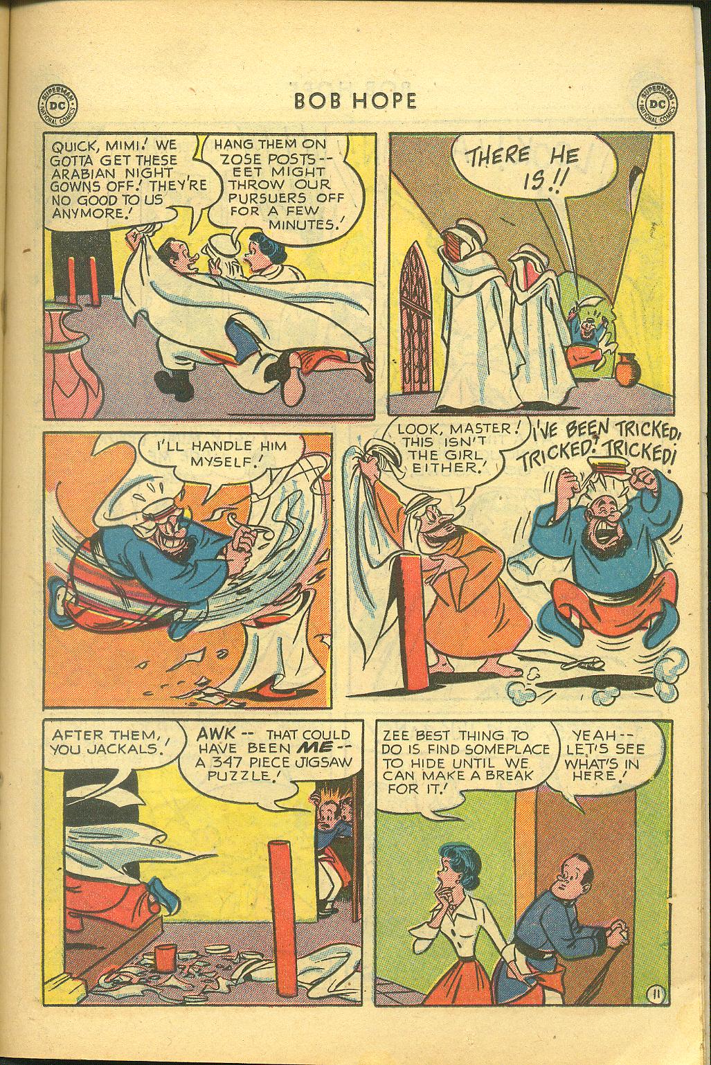 Read online The Adventures of Bob Hope comic -  Issue #10 - 35