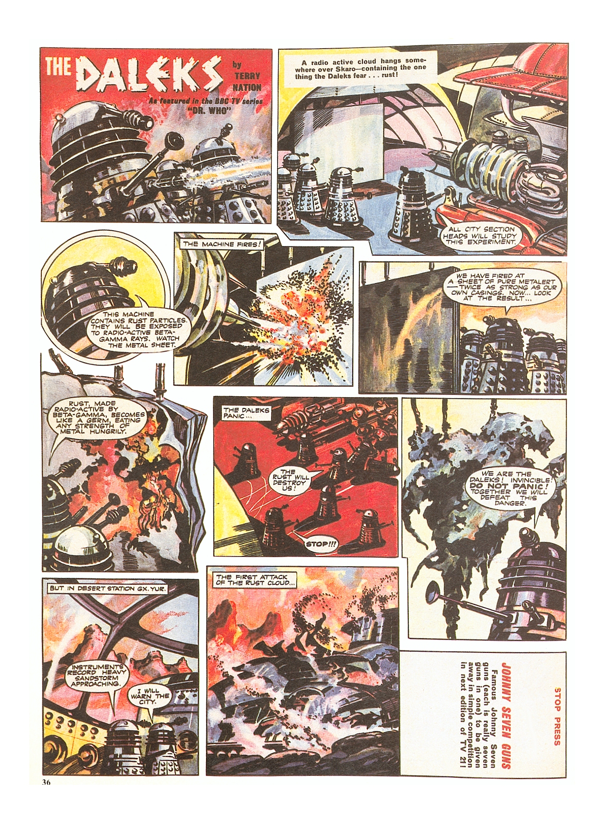 Read online Dalek Chronicles comic -  Issue # TPB - 36