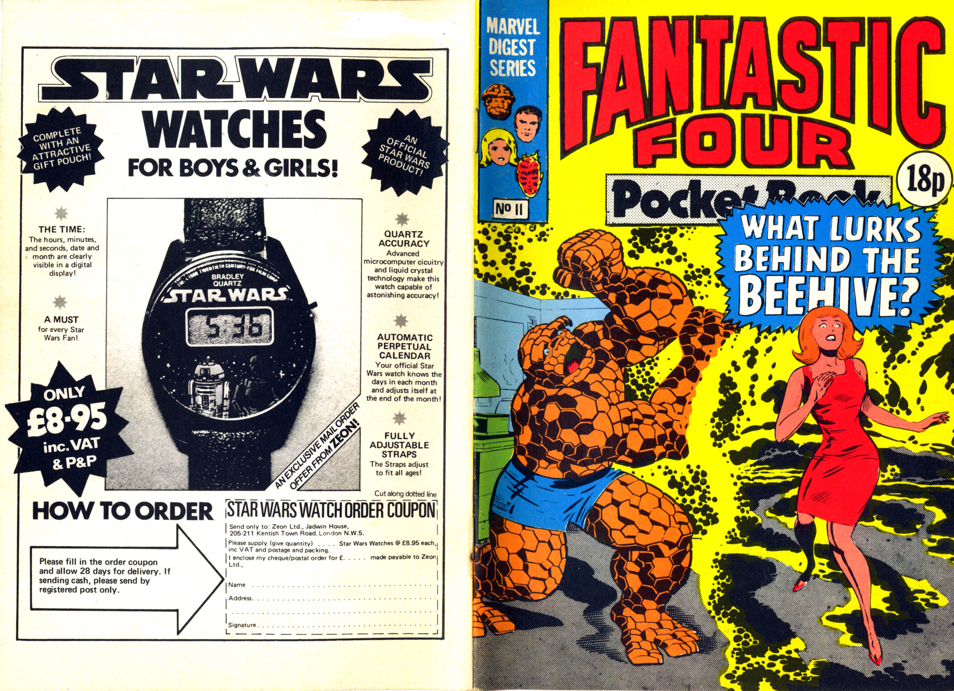 Read online Fantastic Four Pocket Book comic -  Issue #11 - 2