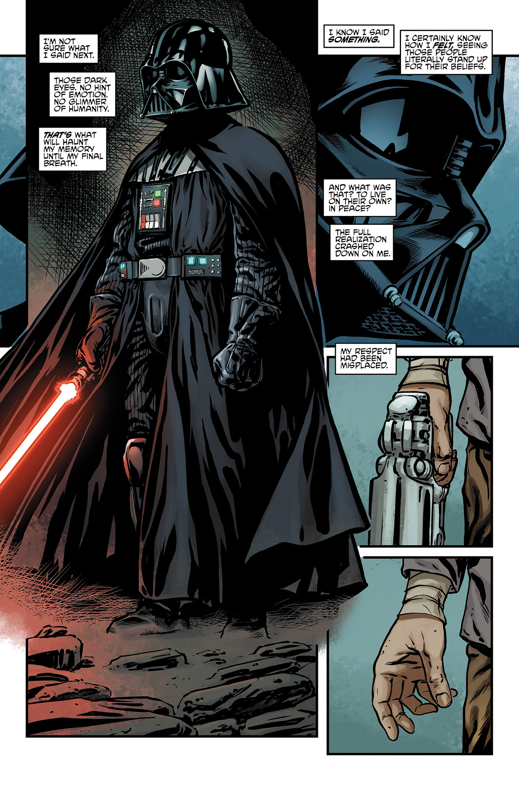 Read online Star Wars: Darth Vader and the Cry of Shadows comic -  Issue #5 - 20