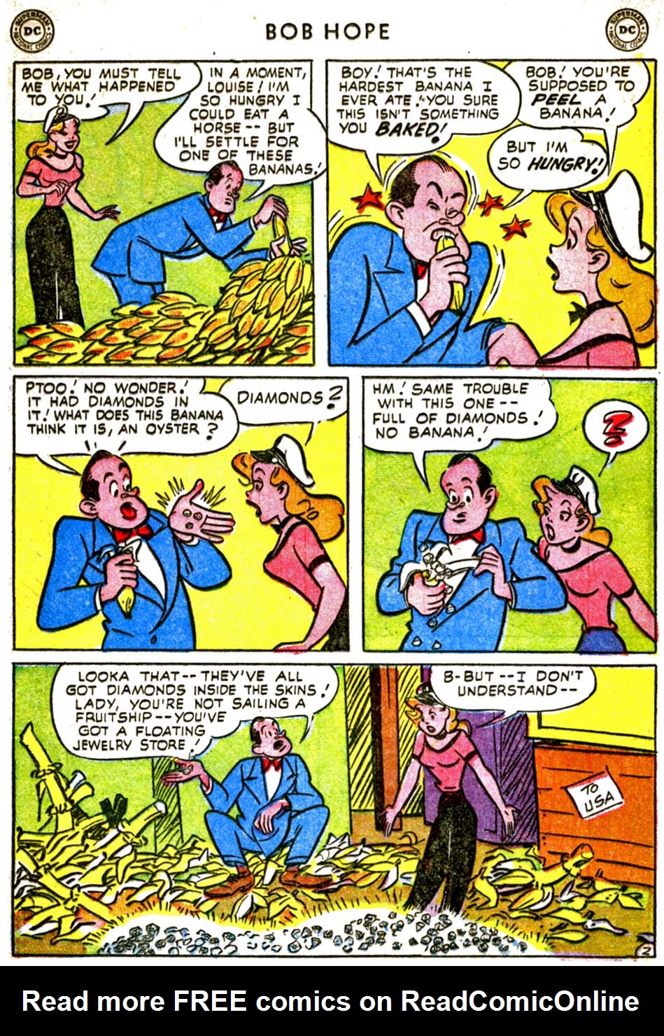 Read online The Adventures of Bob Hope comic -  Issue #25 - 26