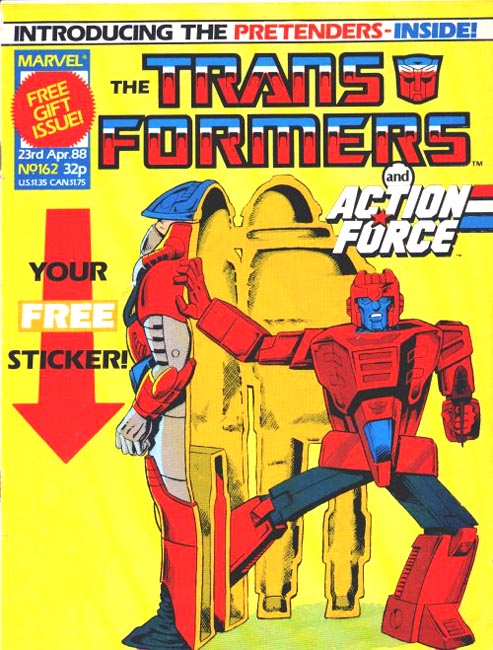 Read online The Transformers (UK) comic -  Issue #162 - 1