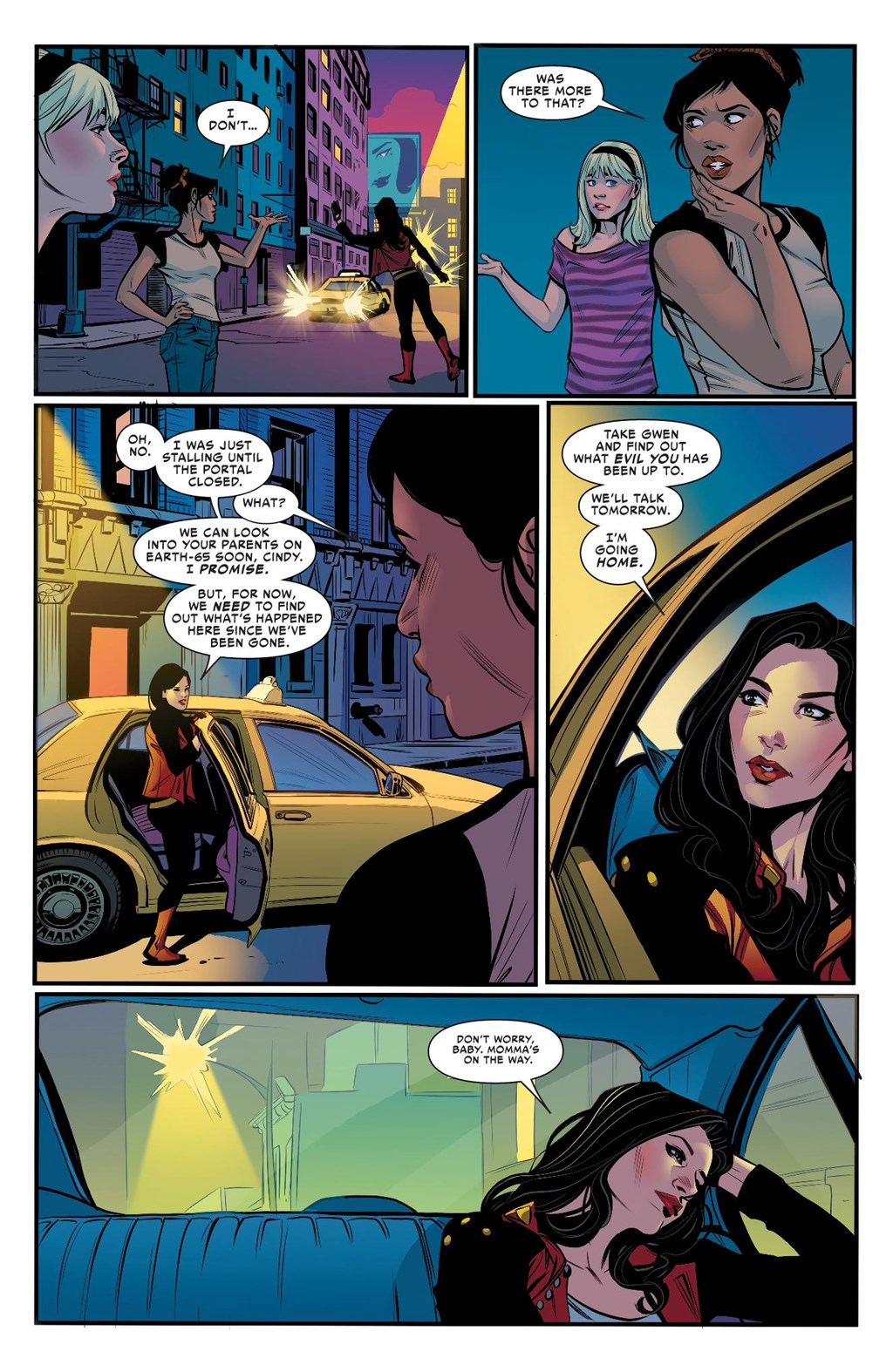 Spider-Gwen: Ghost-Spider - Edge of Spider-Verse (Modern Era Epic Collection) chapter 4 page 45