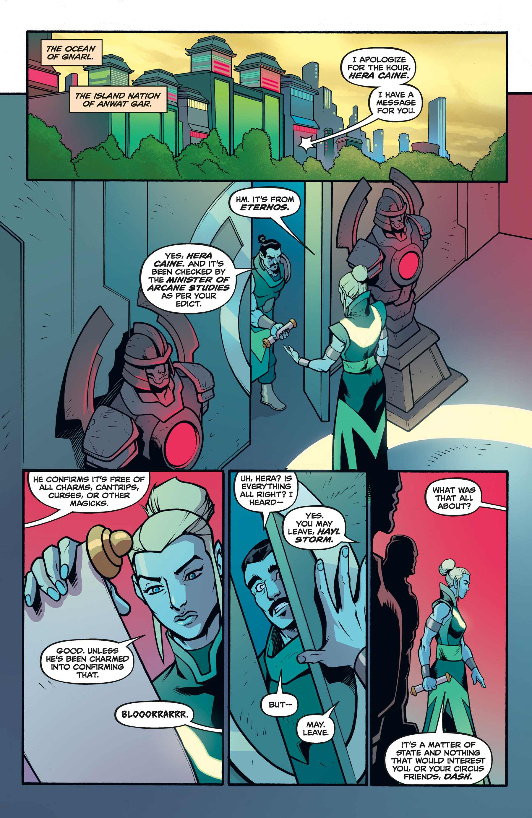 Read online Masters of the Universe: Forge of Destiny comic -  Issue #1 - 6