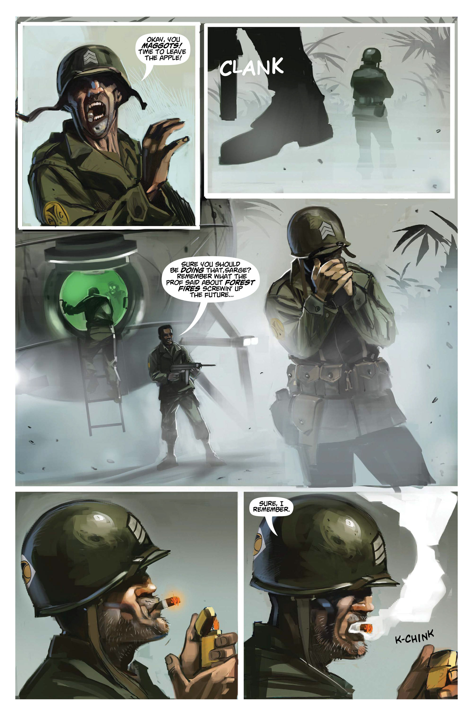 Read online Chronos Commandos: Dawn Patrol comic -  Issue #1 - 8