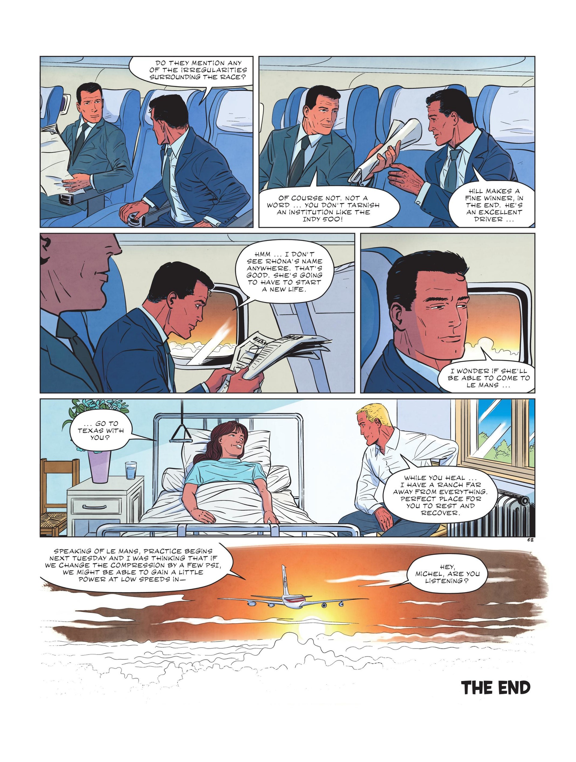 Read online Michel Vaillant: Legendary Races: In the Hell of Indianapolis comic -  Issue # Full - 65