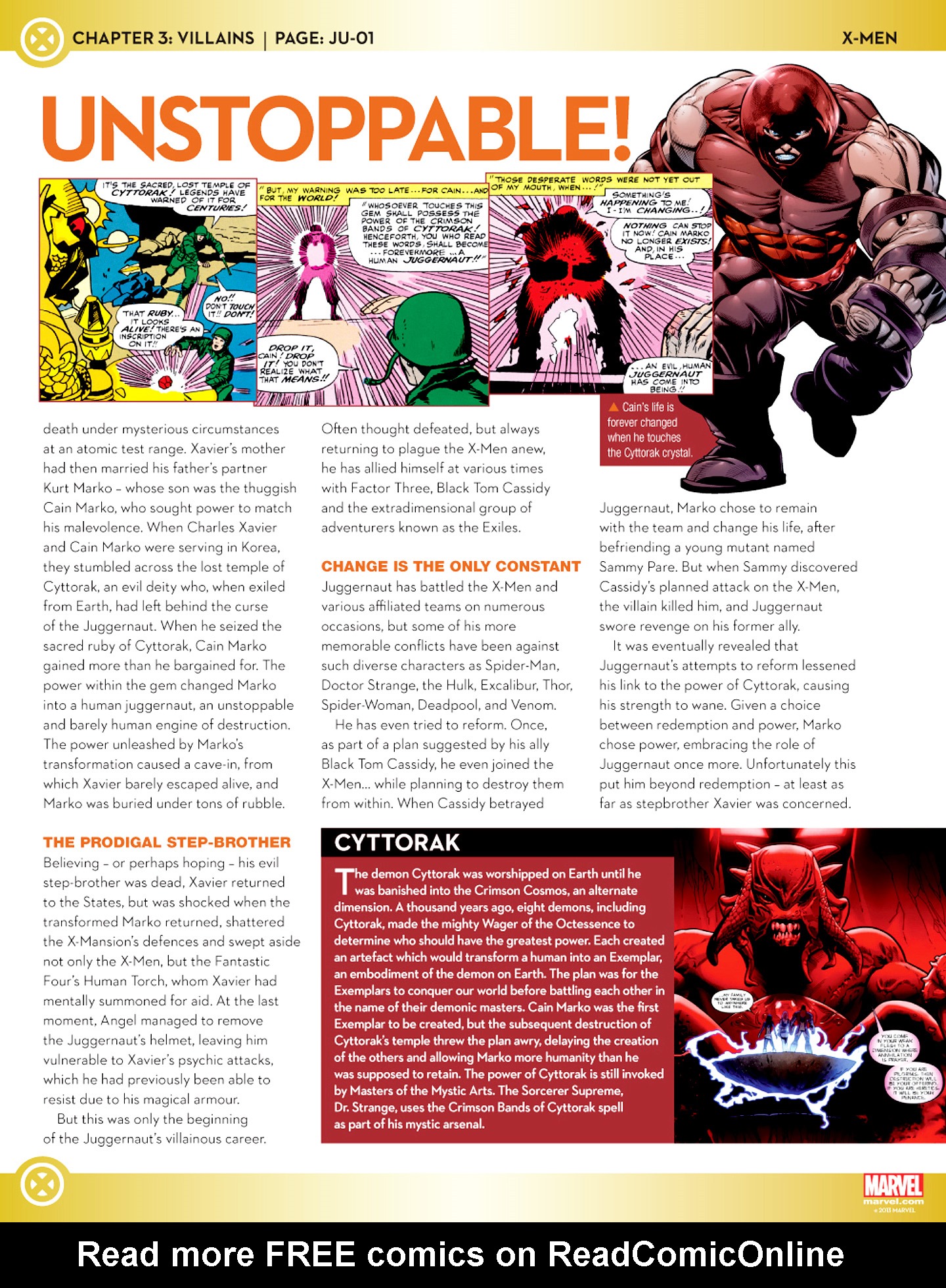 Read online Marvel Fact Files comic -  Issue #22 - 31