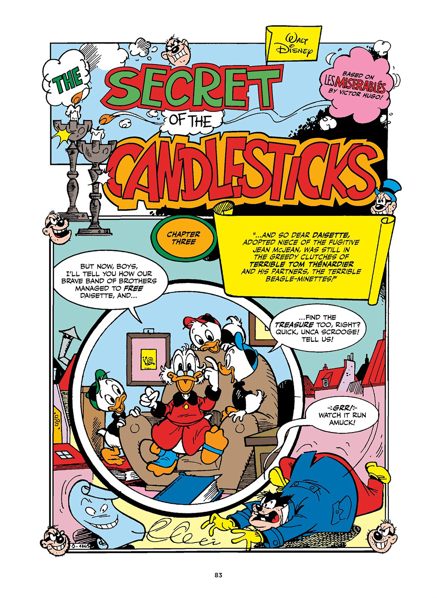 Read online Uncle Scrooge and Donald Duck in Les Misérables and War and Peace comic -  Issue # TPB (Part 1) - 84