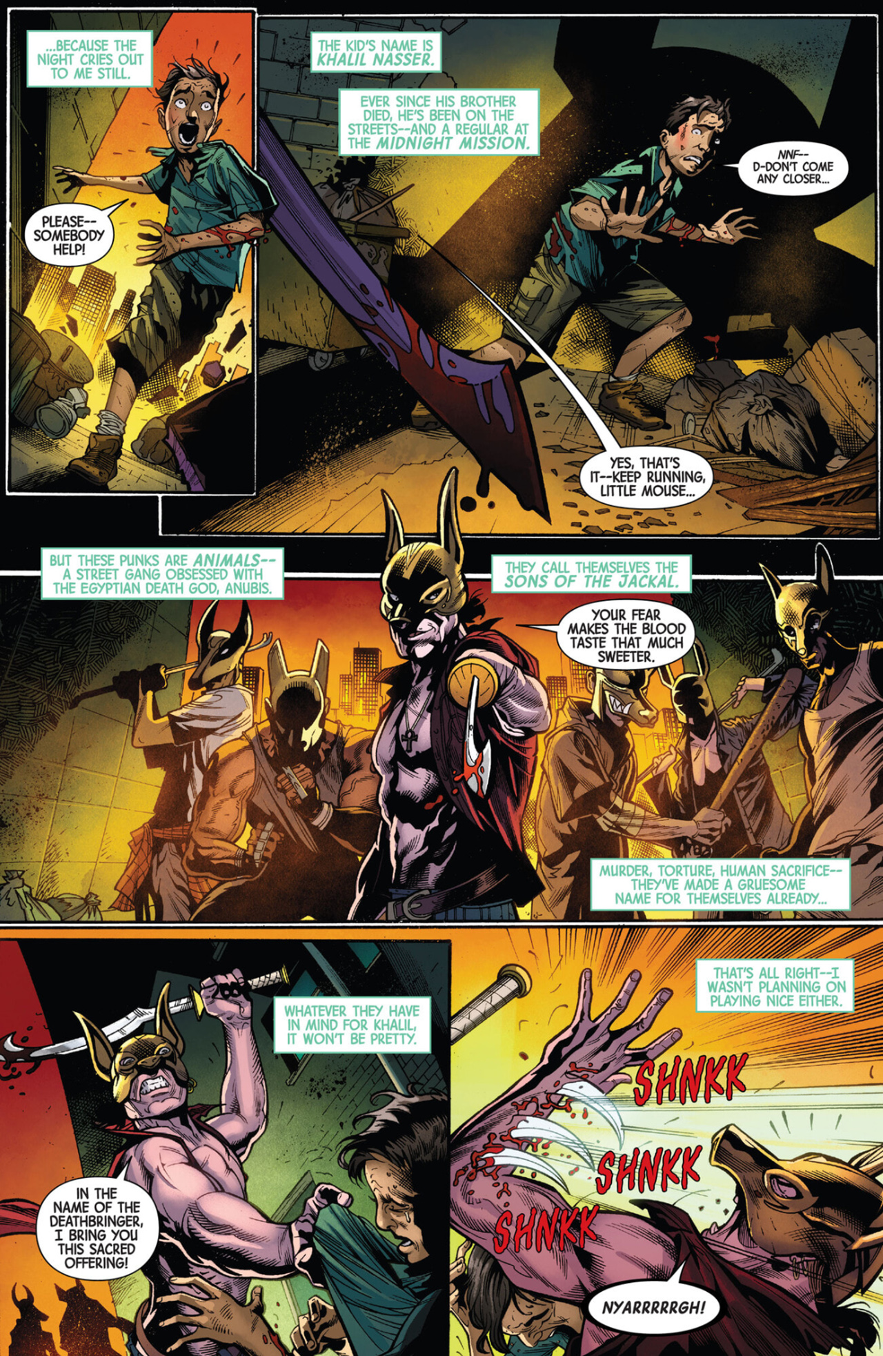 Read online Moon Knight: City of the Dead comic -  Issue #1 - 4