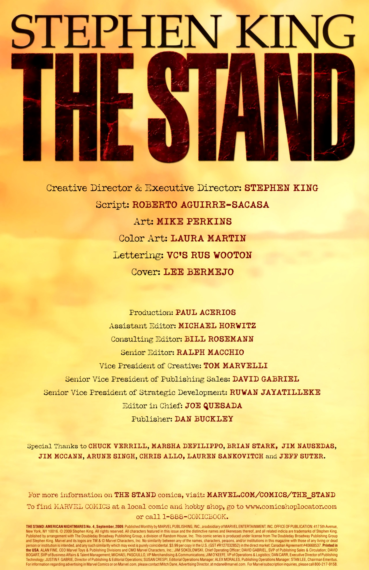 Read online The Stand: American Nightmares comic -  Issue #4 - 2