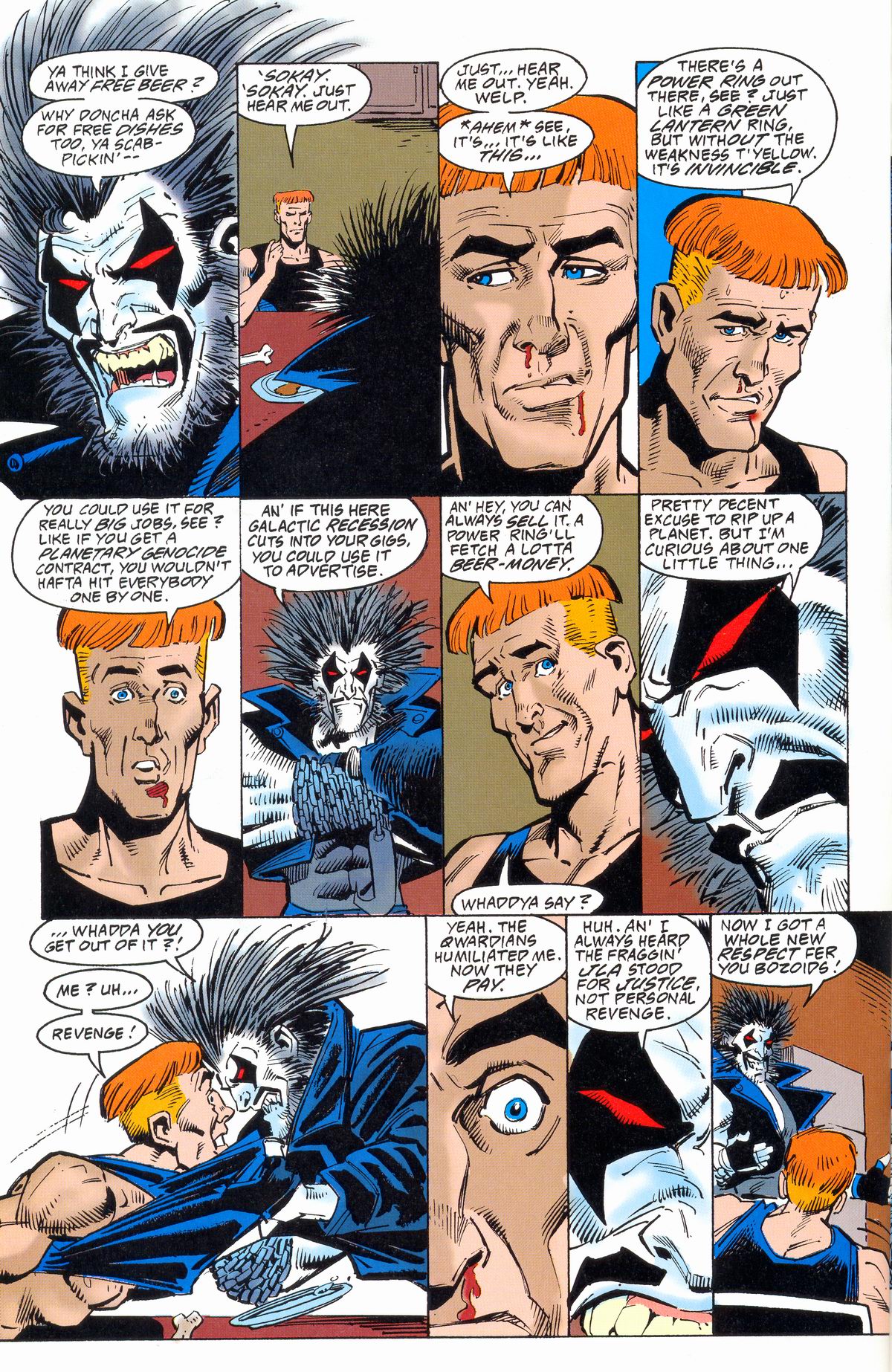 Read online Guy Gardner: Reborn comic -  Issue #2 - 11