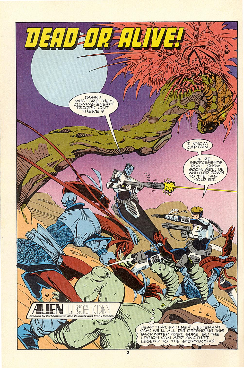 Read online Alien Legion comic -  Issue #20 - 4