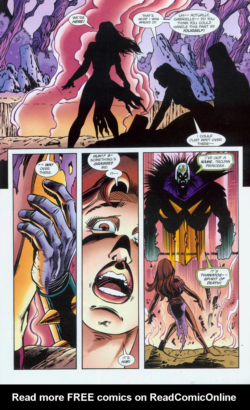 Read online Xena: Warrior Princess vs Callisto comic -  Issue #3 - 9
