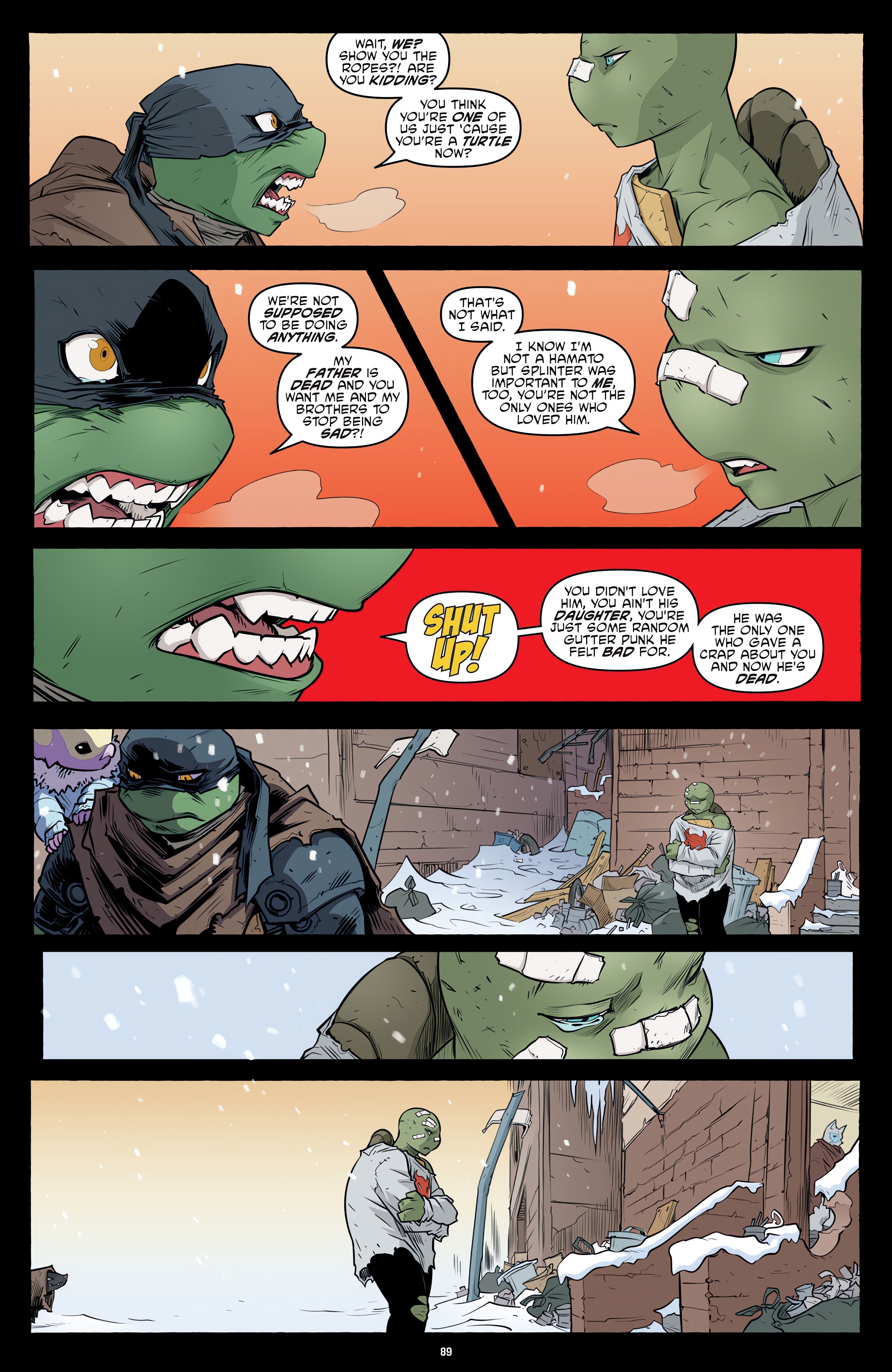 Read online Teenage Mutant Ninja Turtles: The IDW Collection comic -  Issue # TPB 14 (Part 1) - 89