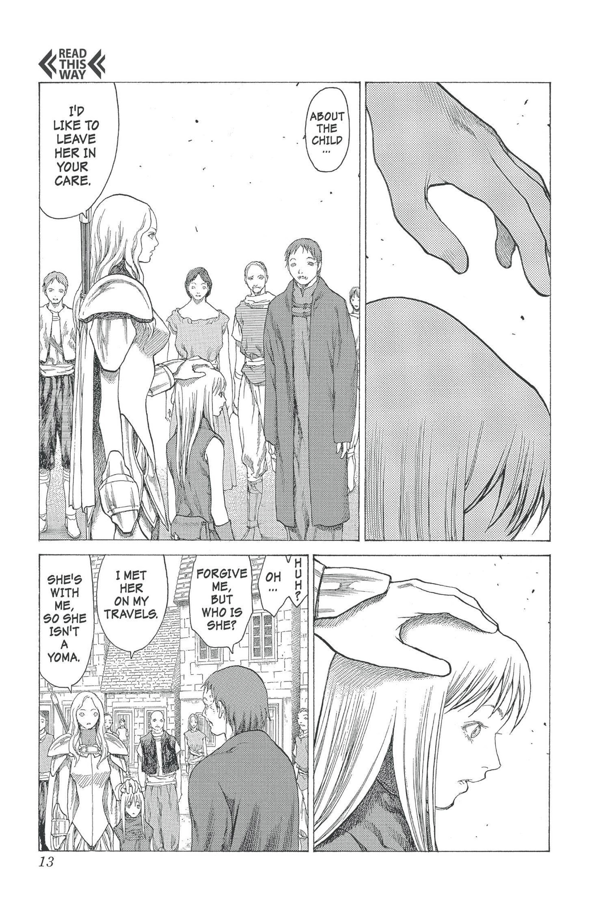 Read online Claymore comic -  Issue #4 - 12