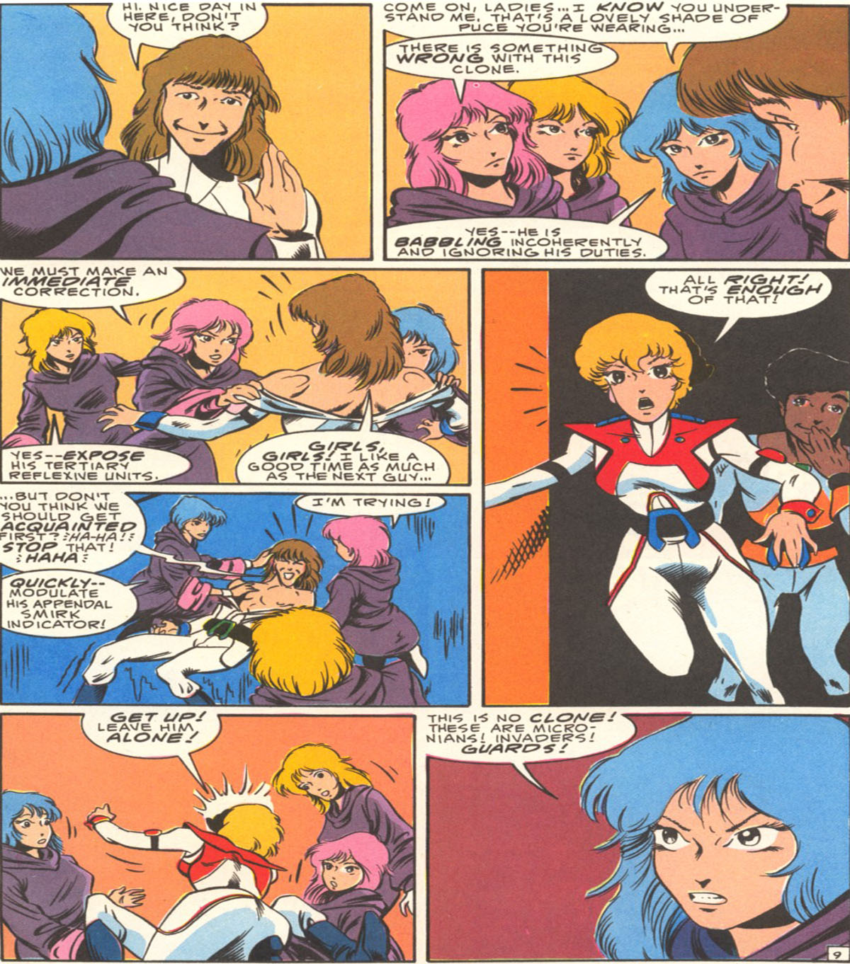 Read online Robotech Masters comic -  Issue #18 - 11