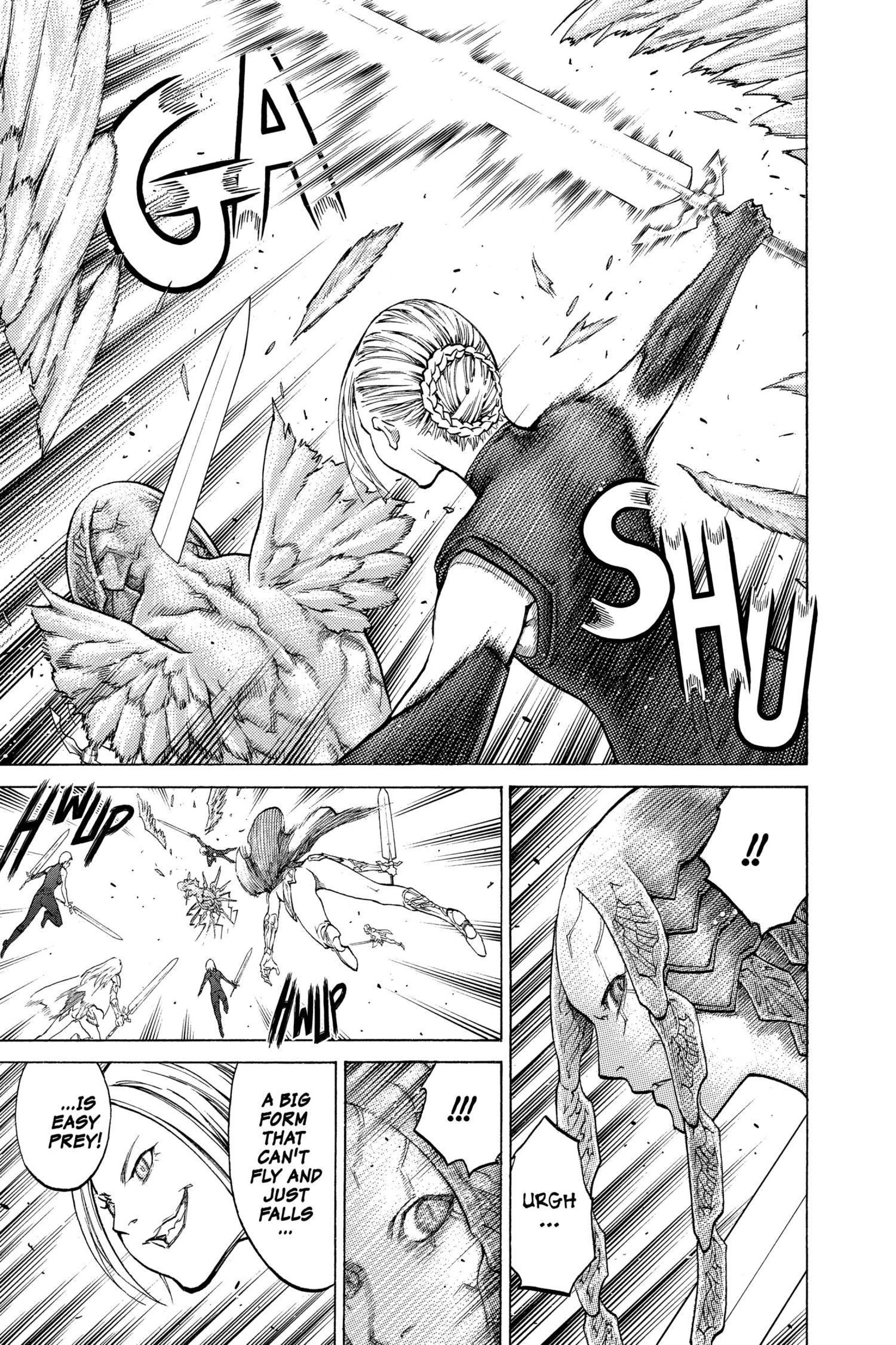 Read online Claymore comic -  Issue #22 - 62