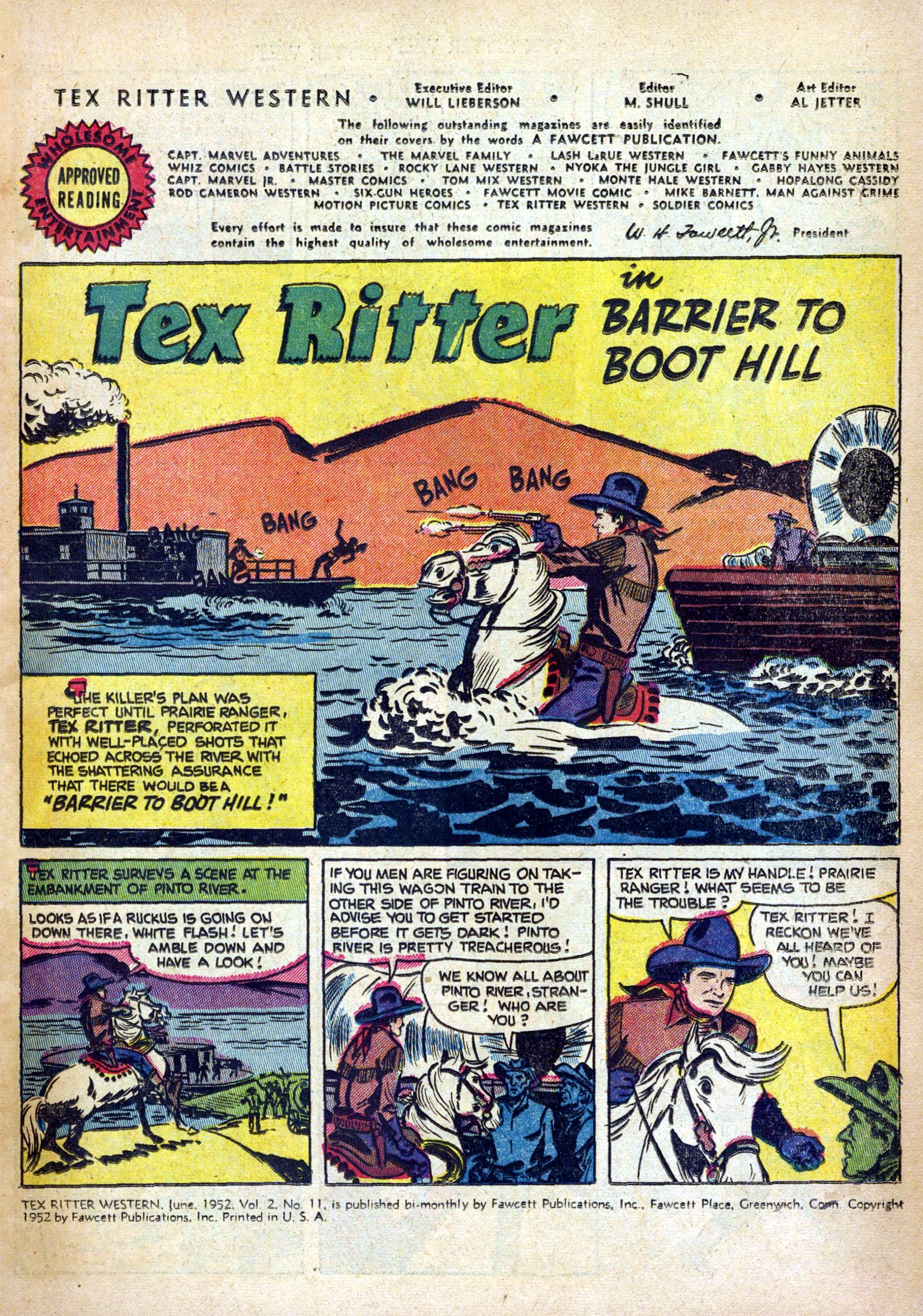 Read online Tex Ritter Western comic -  Issue #11 - 3