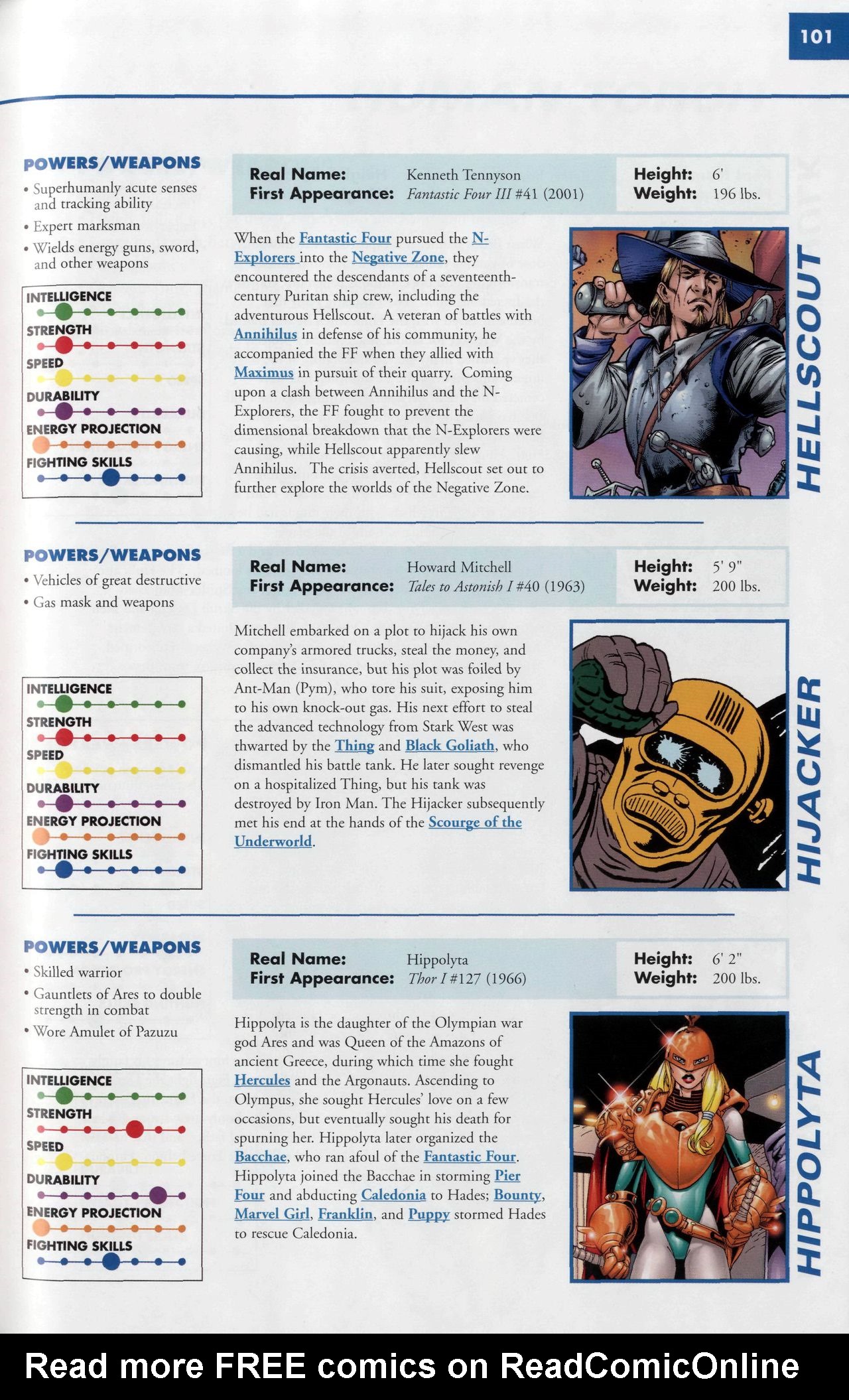 Read online Marvel Encyclopedia comic -  Issue # TPB 6 - 104