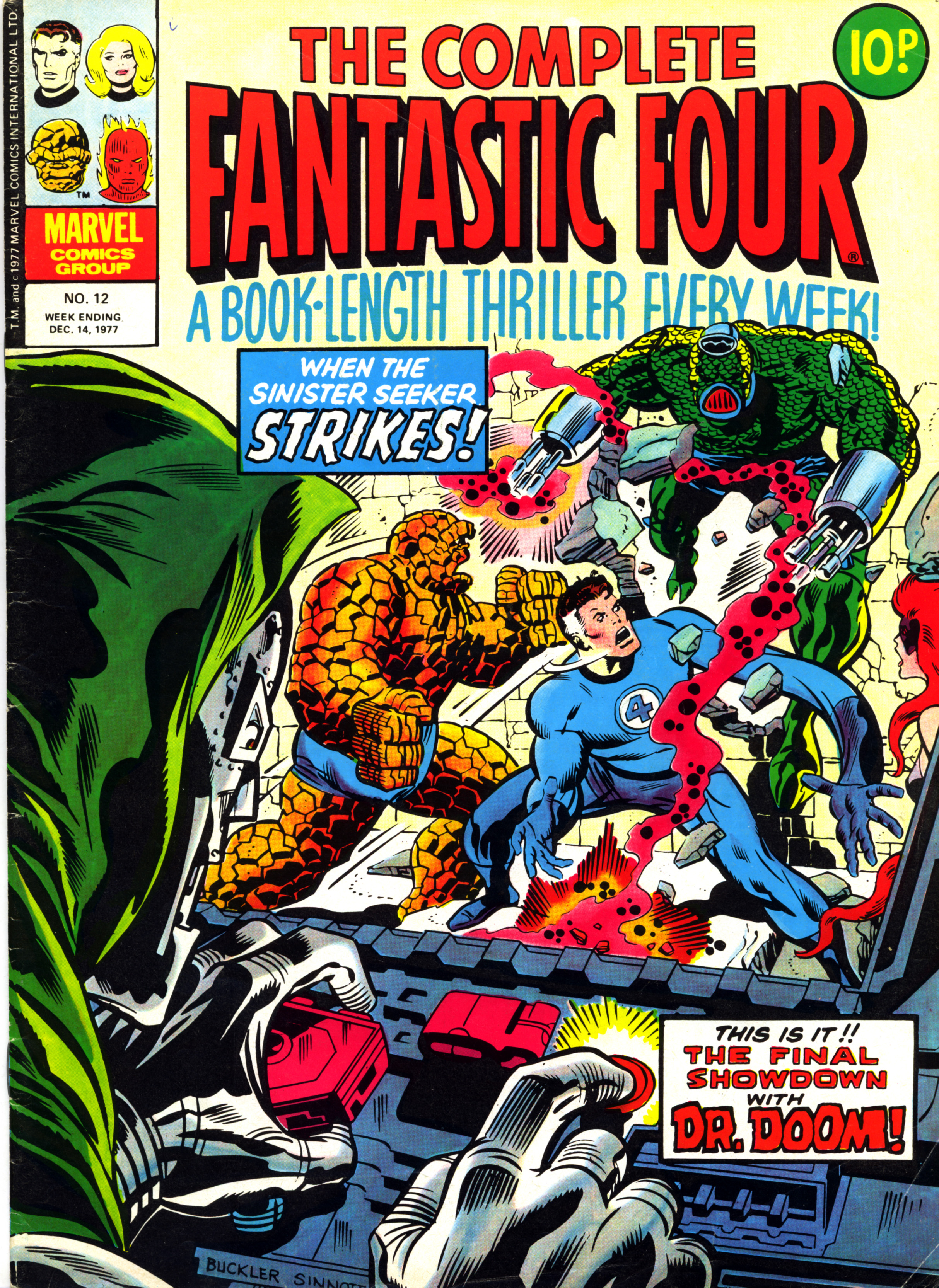 Read online Fantastic Four (1982) comic -  Issue #12 - 1