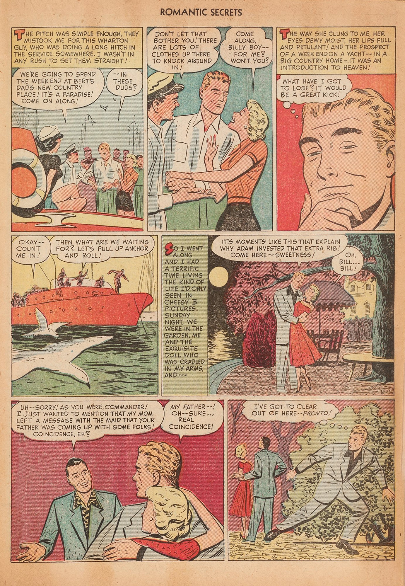 Read online Romantic Secrets comic -  Issue #28 - 19