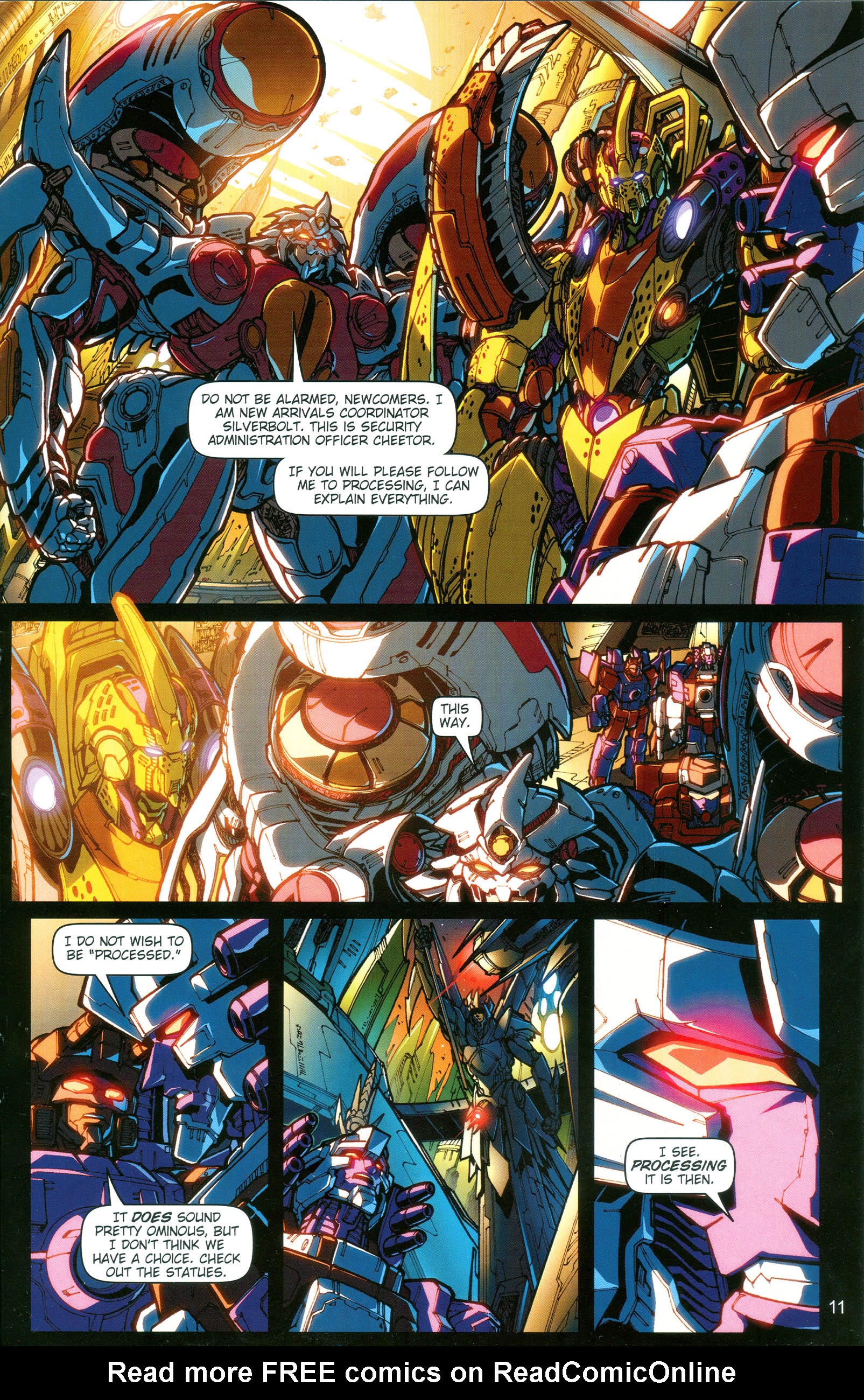 Read online Transformers: Collectors' Club comic -  Issue #19 - 11