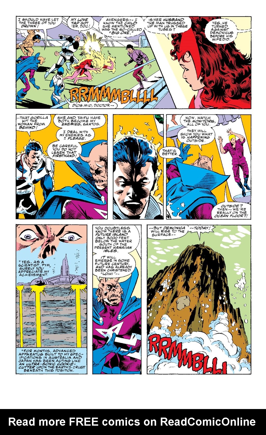 Read online Avengers West Coast Epic Collection: How The West Was Won comic -  Issue #Avengers West Coast Epic Collection California Screaming (Part 3) - 9