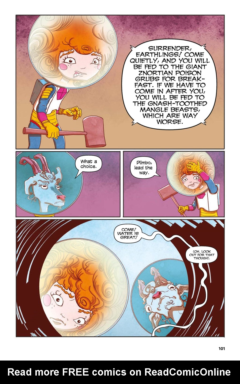 Read online Billie Blaster and the Robot Army From Outer Space comic -  Issue # TPB (Part 2) - 12