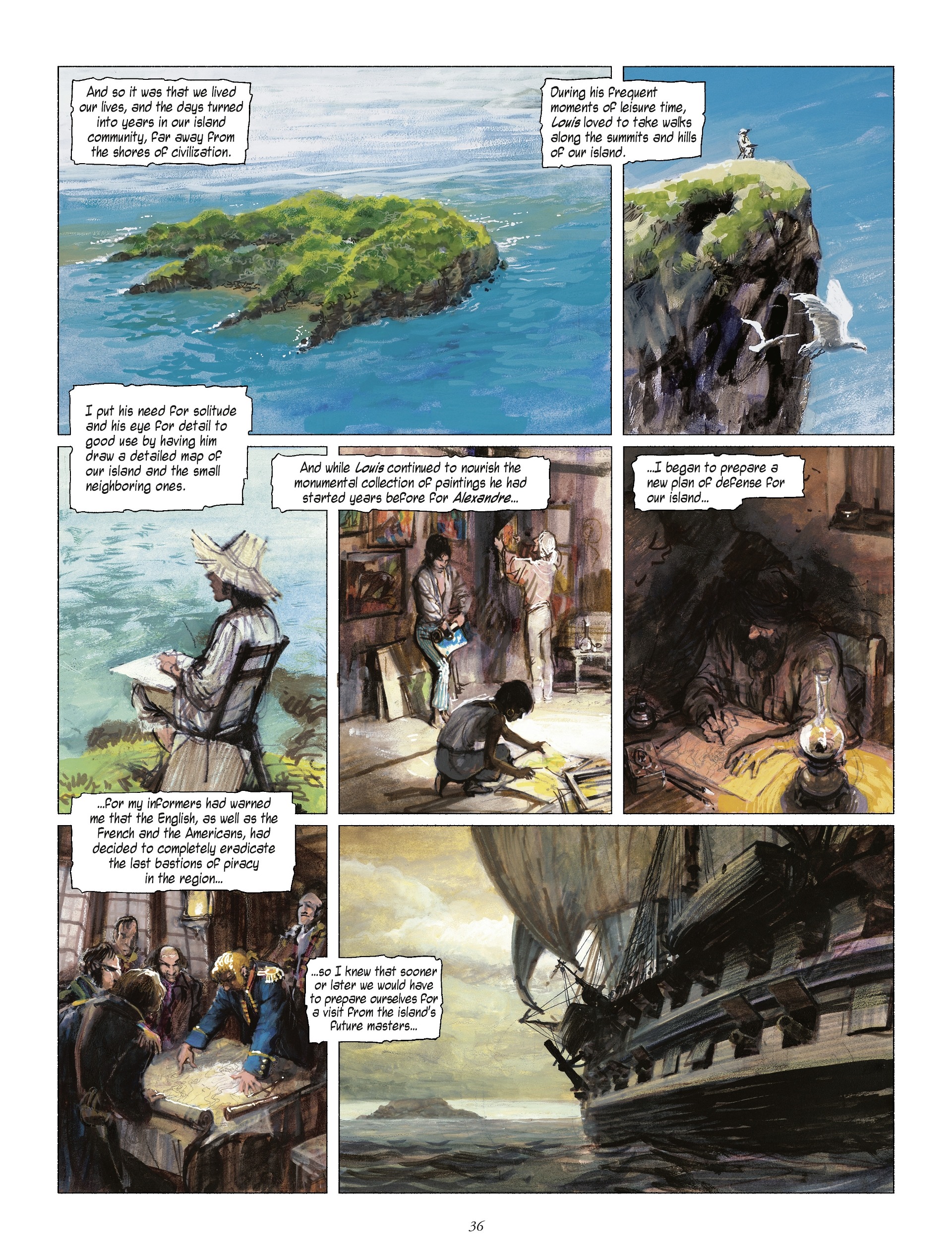 Read online The Revenge of Count Skarbek comic -  Issue #2 - 38