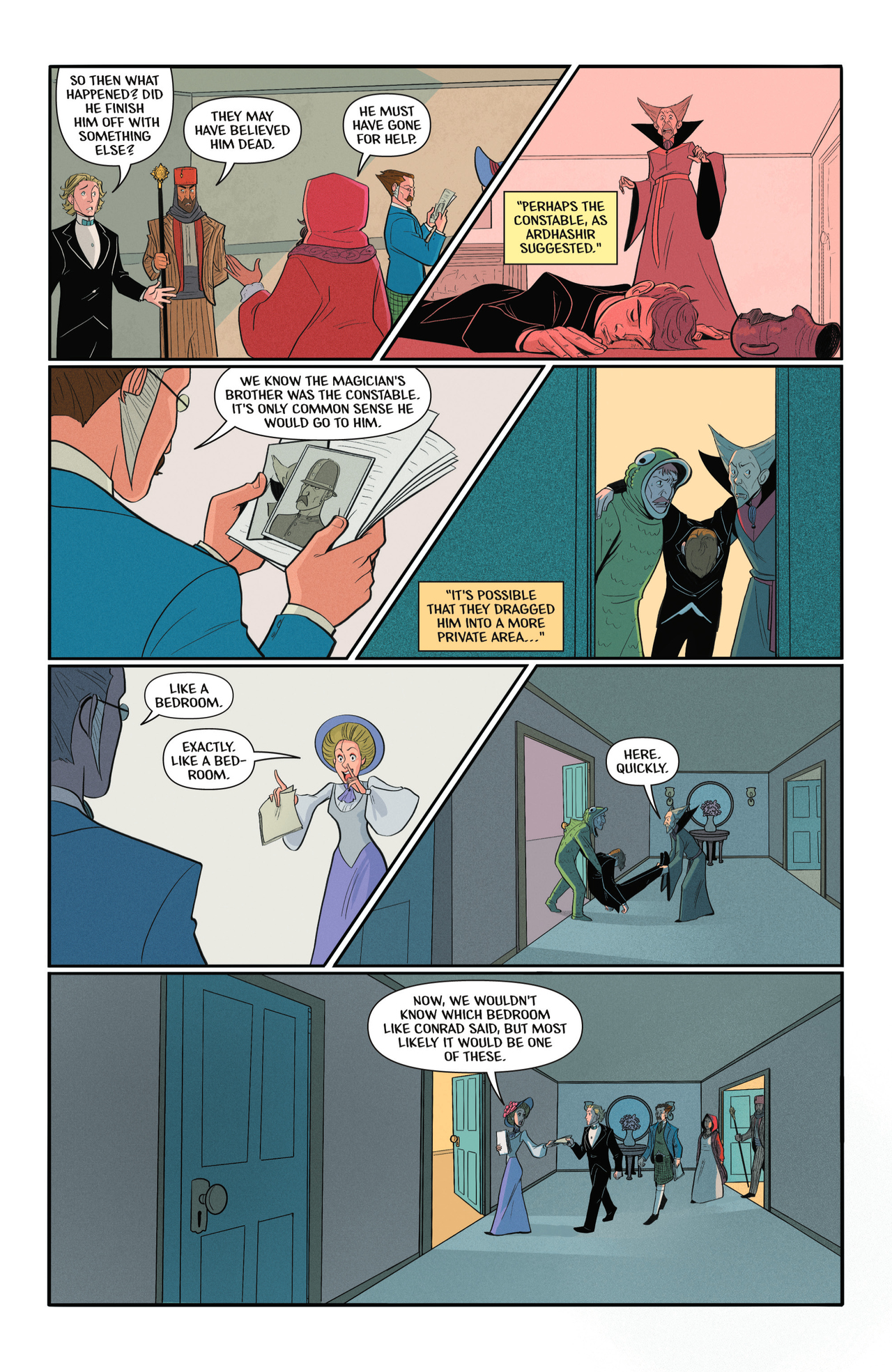 Read online Mysterium comic -  Issue #3 - 17