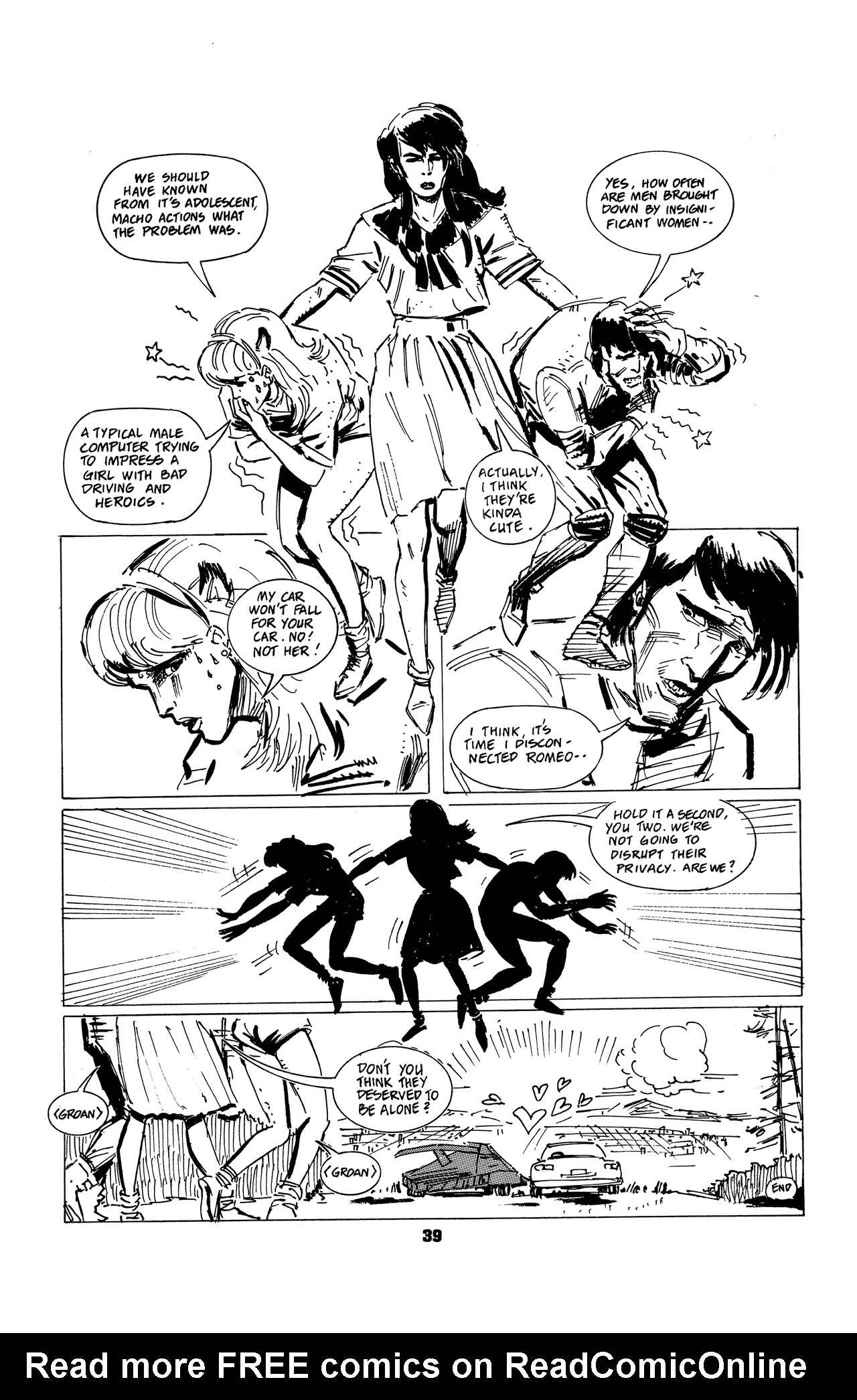 Read online Girls of Ninja High School comic -  Issue #3 - 40
